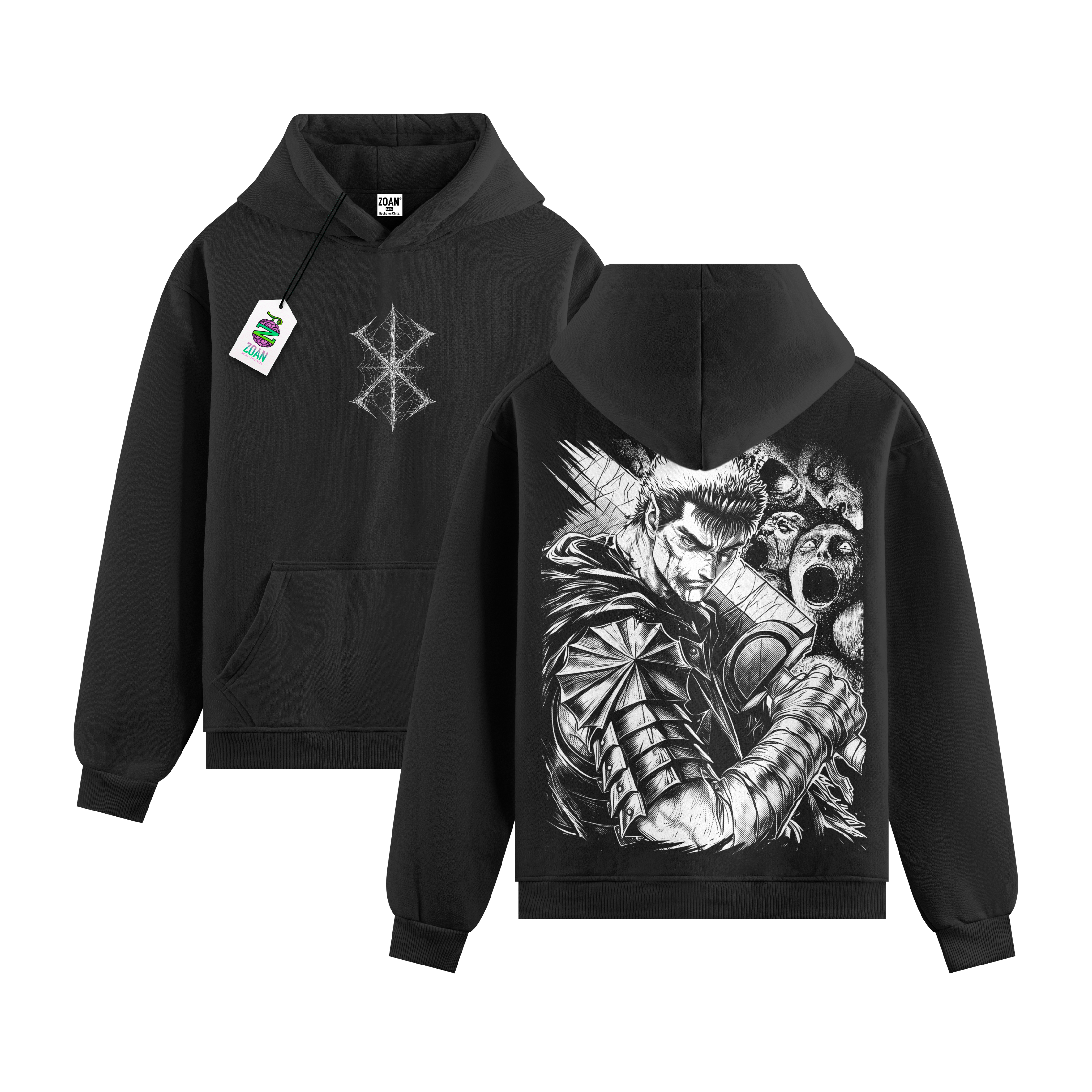 Guts: Beyond Pain - Hoodie- Edición especial - Berserk