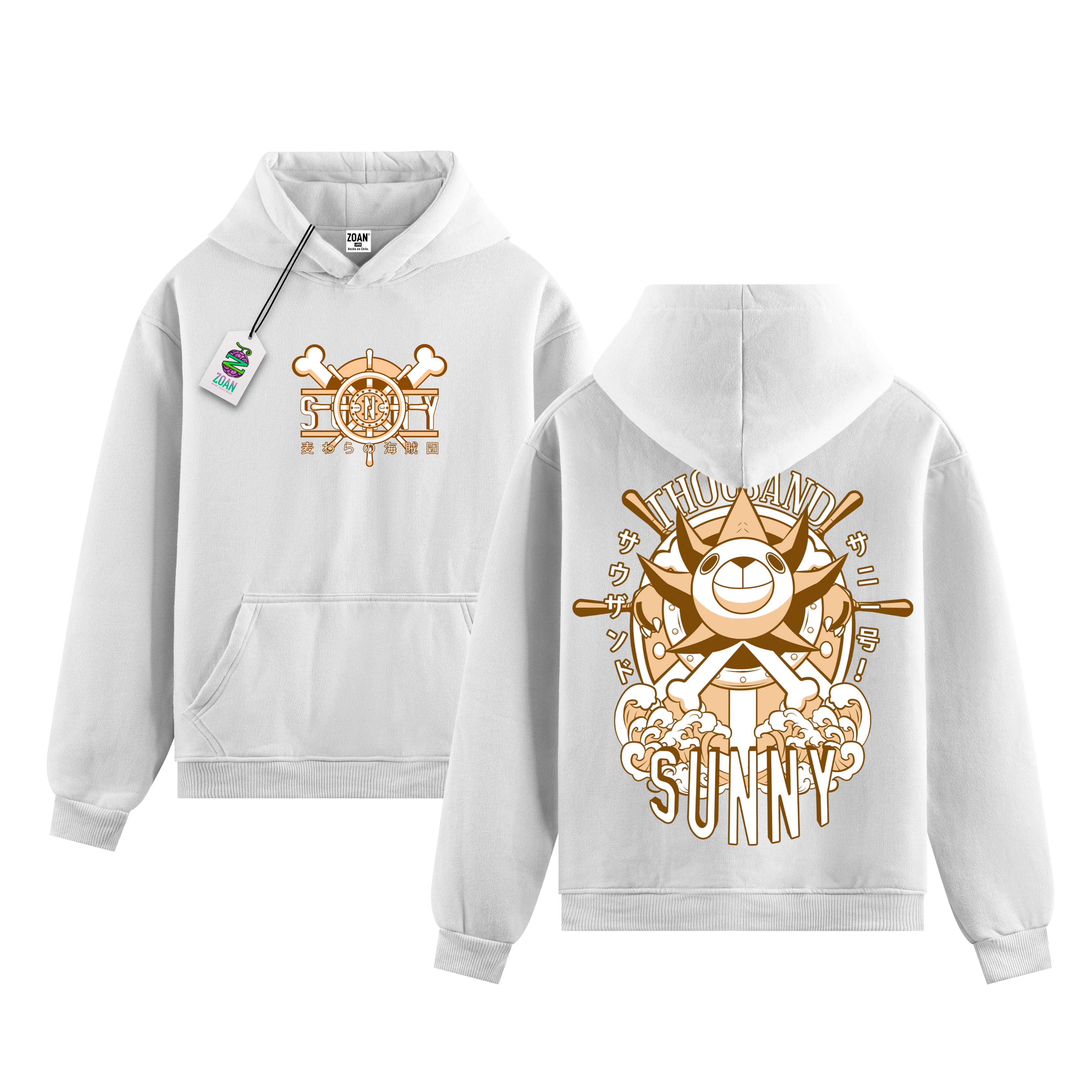 Polerón Thousand Sunny Inspo - One Piece