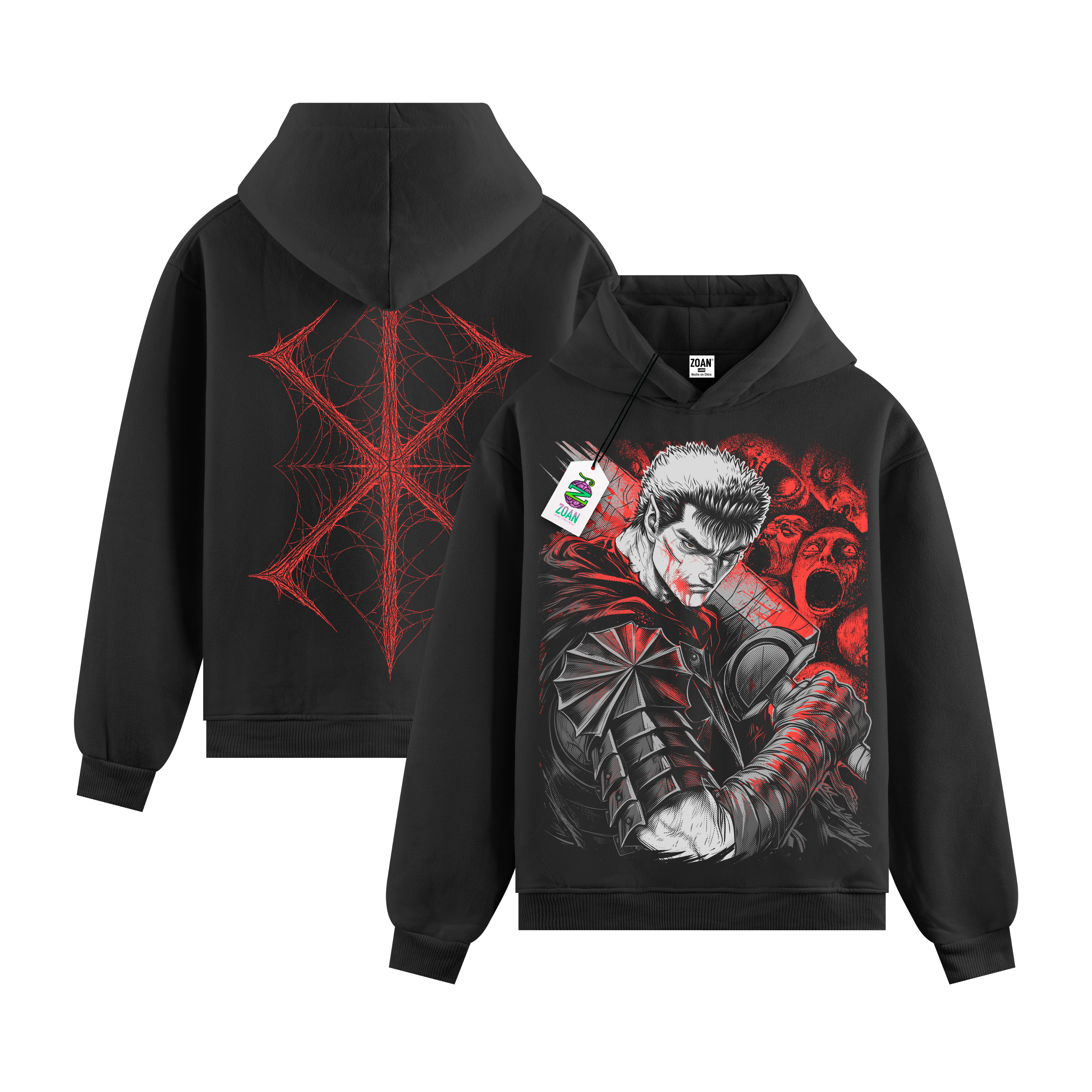 Guts: Beyond Pain - Hoodie- Edición especial - Berserk