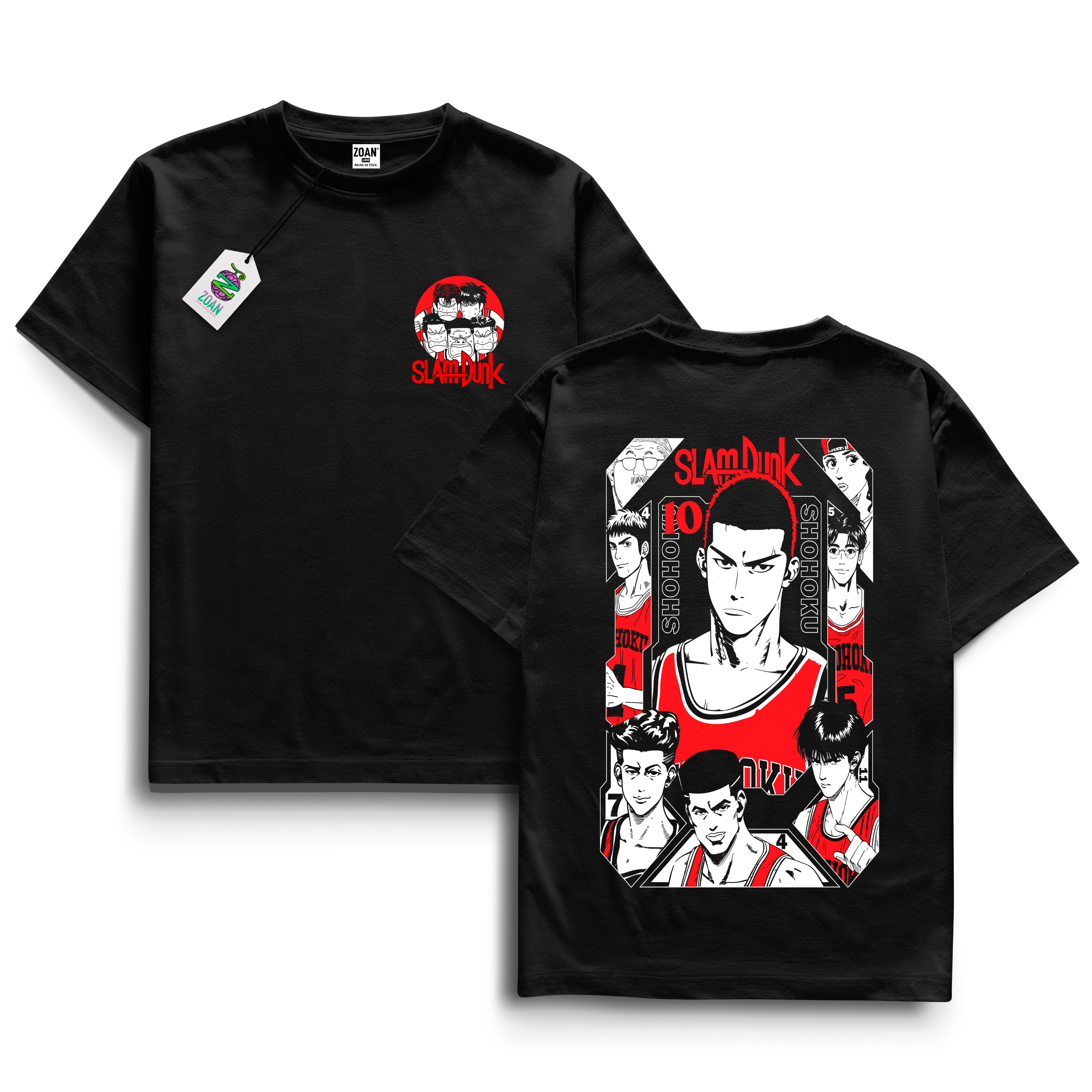 Polera Team Shohoku: Edición Especial - Slam Dunk
