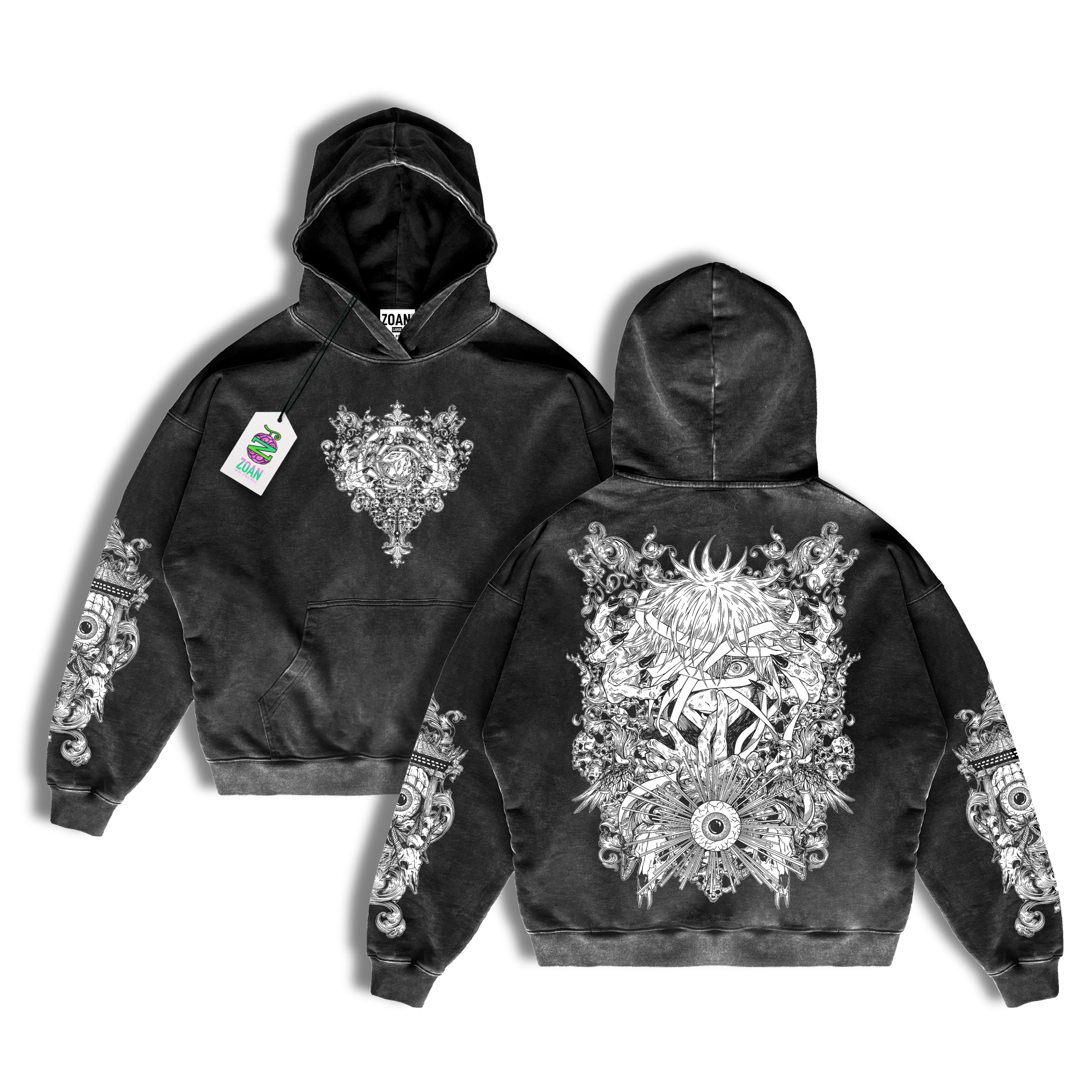 Satoru Gojo: Infinite Judgment Edición especial Acid Wash - Jujutsu Kaisen