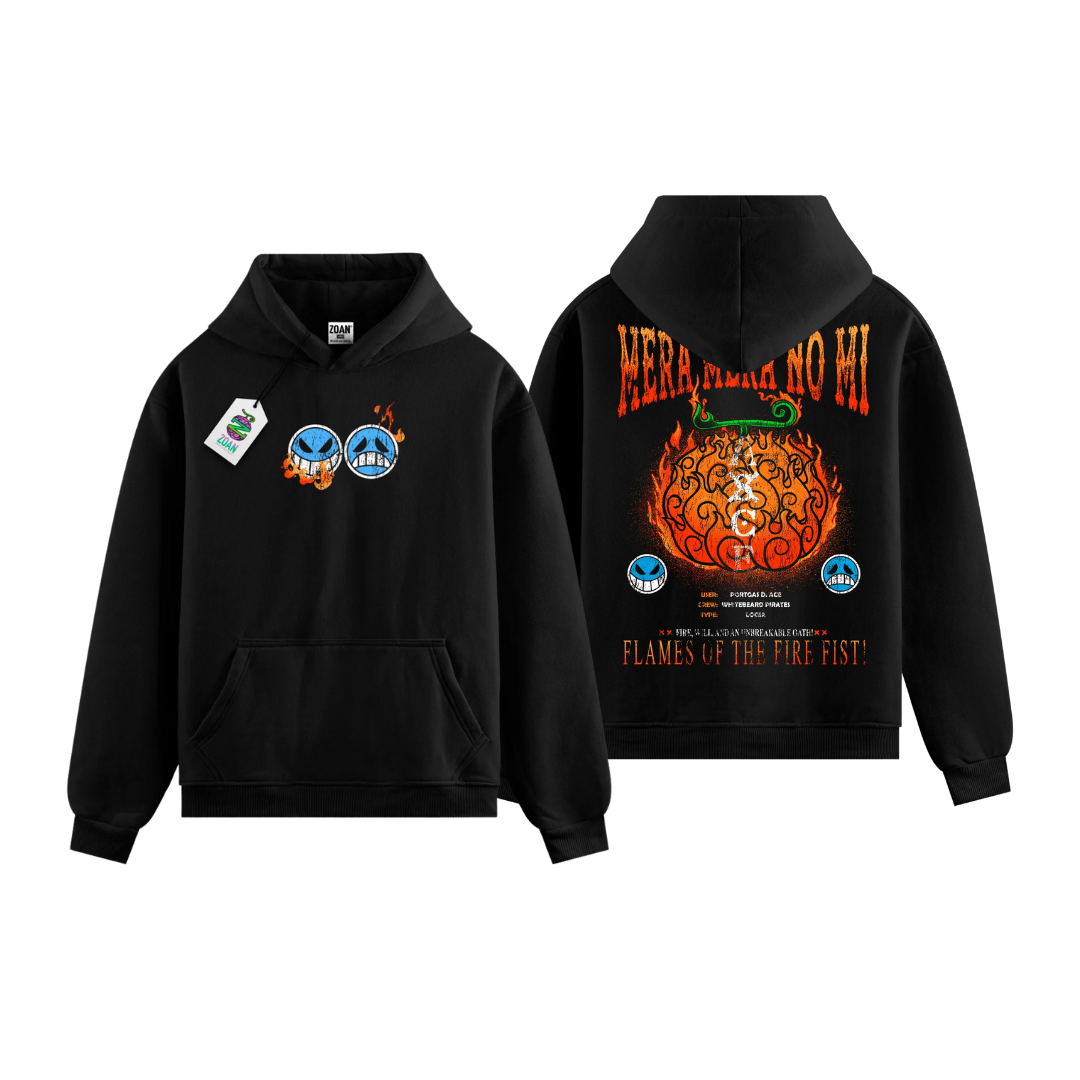 Polera Devil Fruit: Mera Mera No Mi - One Piece