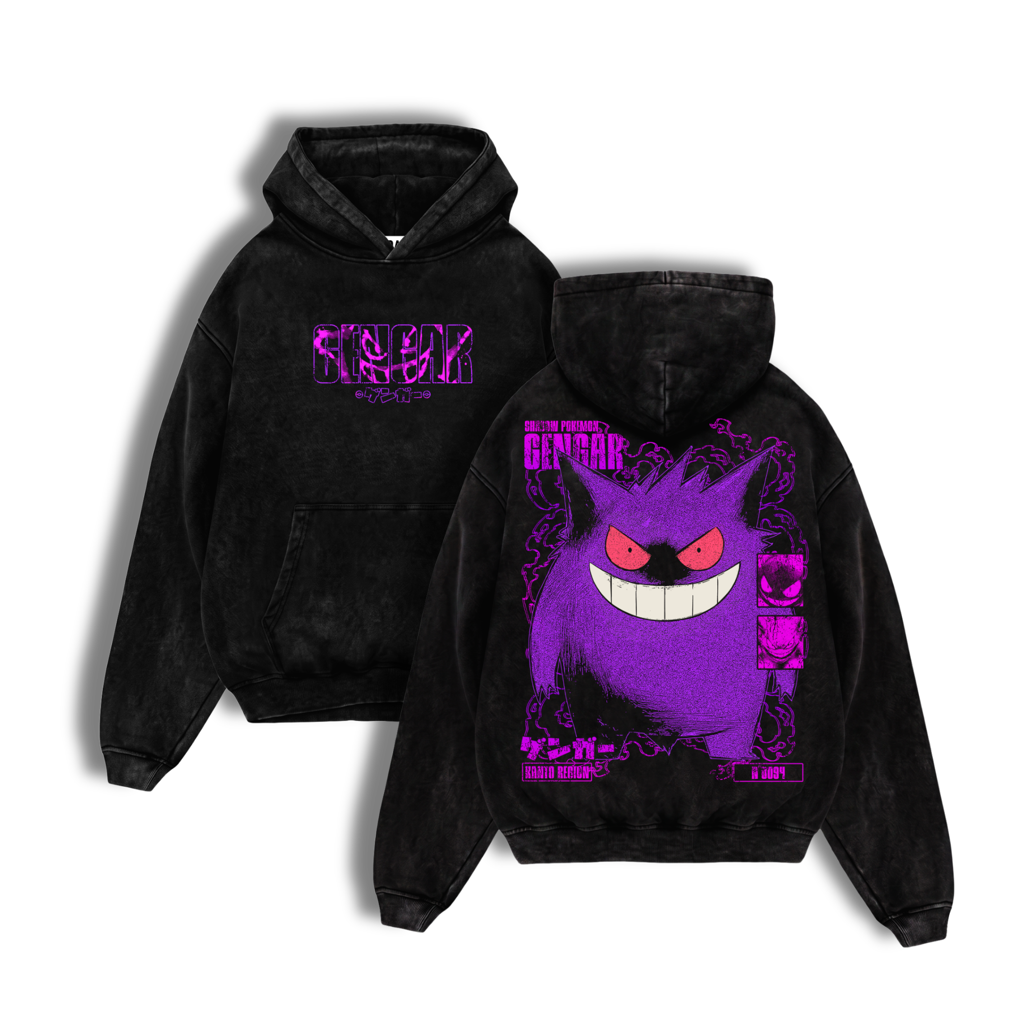 PREVENTA - Polerón Acid Wash Gengar : Shadow Stealer - Pokémon
