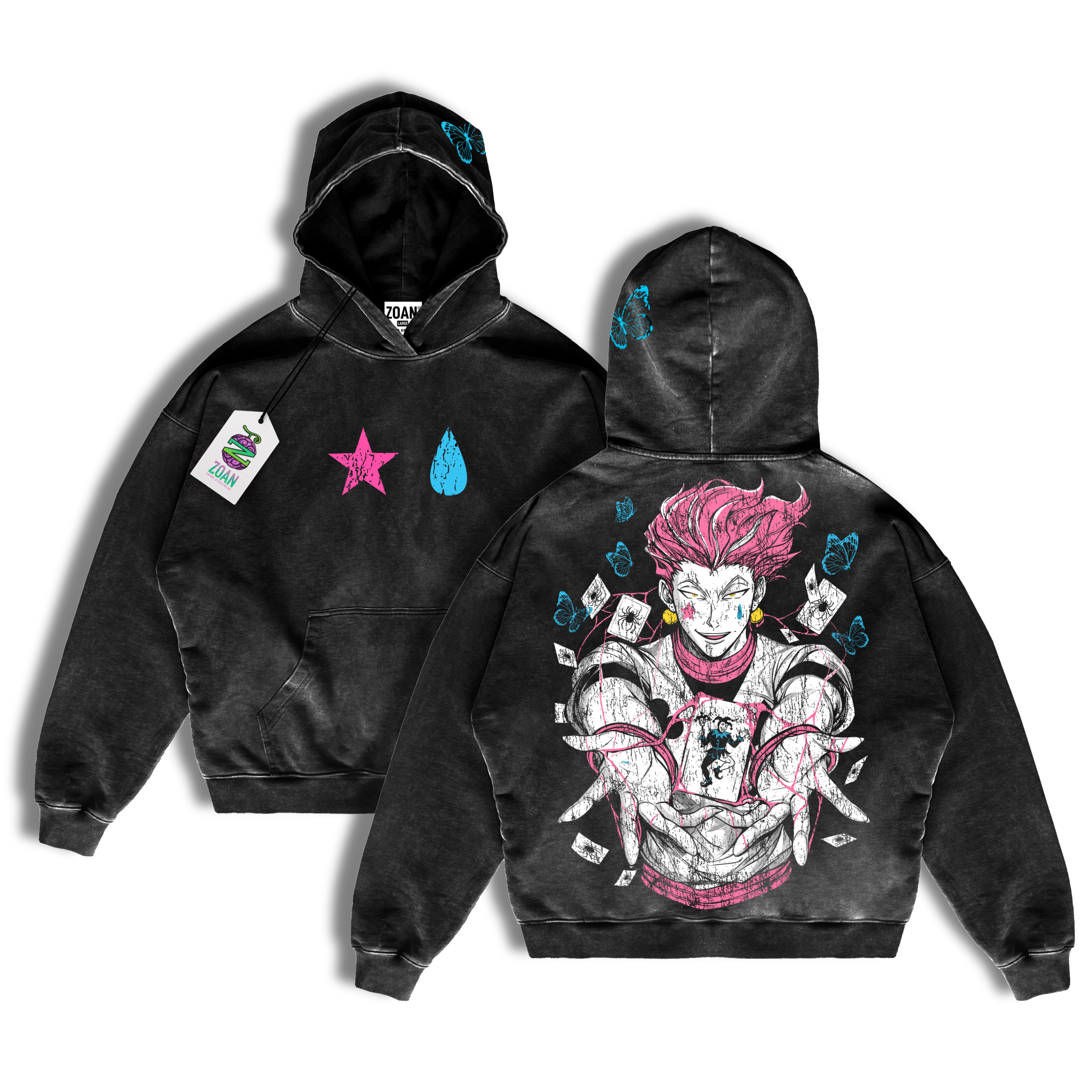Hisoka Morow: Death’s Smile - Edición Especial Acid Wash - Hunter x Hunter