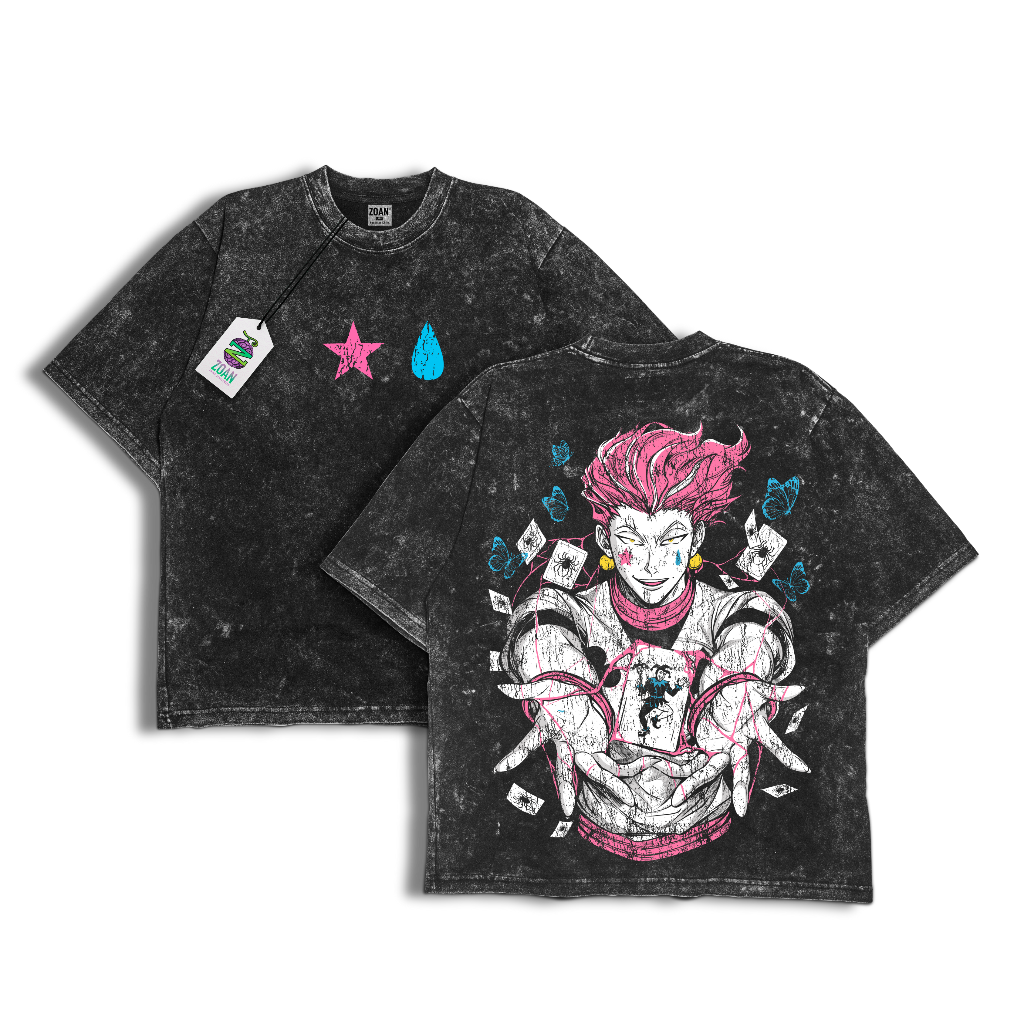 Hisoka Morow: Death’s Smile - Edición Especial Acid Wash - Hunter x Hunter