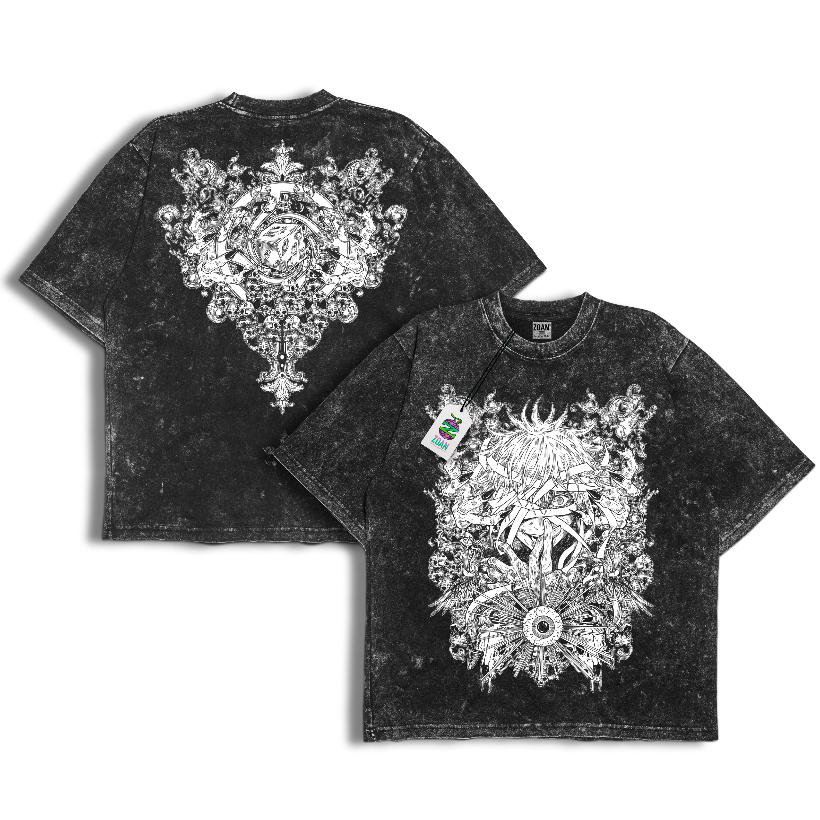 Satoru Gojo: Infinite Judgment Edición especial Acid Wash - Jujutsu Kaisen