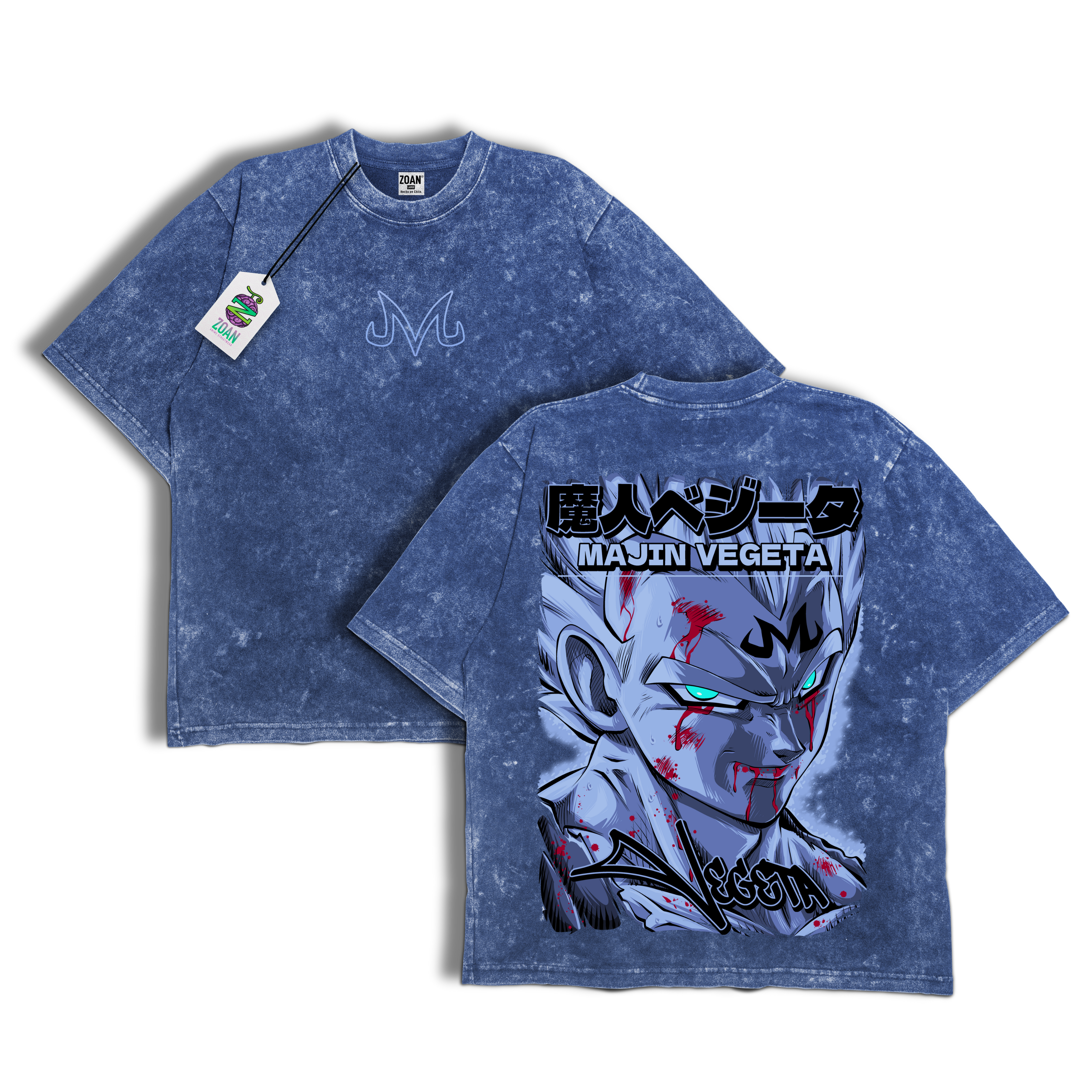 Vegeta: Prince Of The Saiyans - Edición Especial Acid Wash - Dragon Ball Z