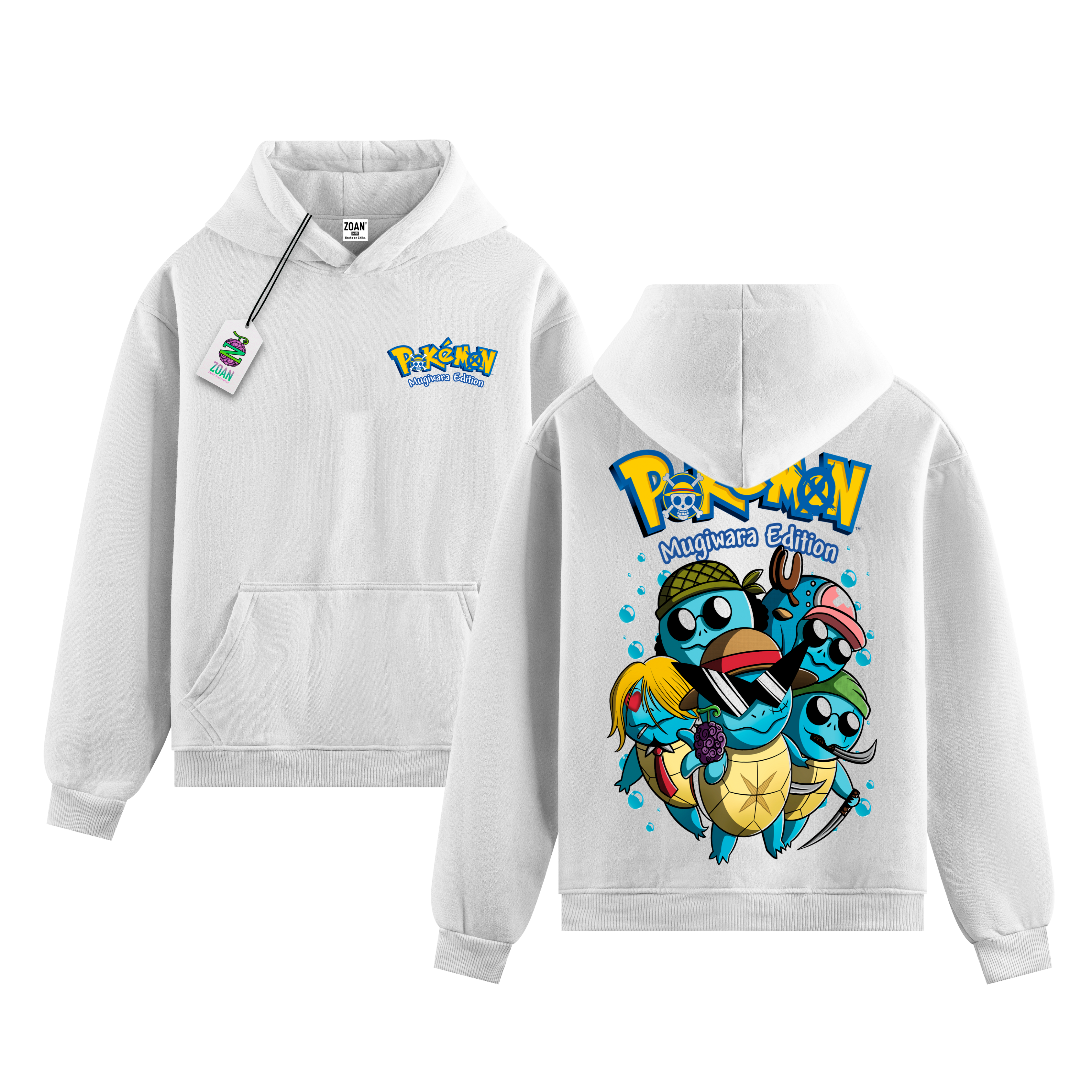 Polerón Squirtle Mugiwara Edition - One Piece