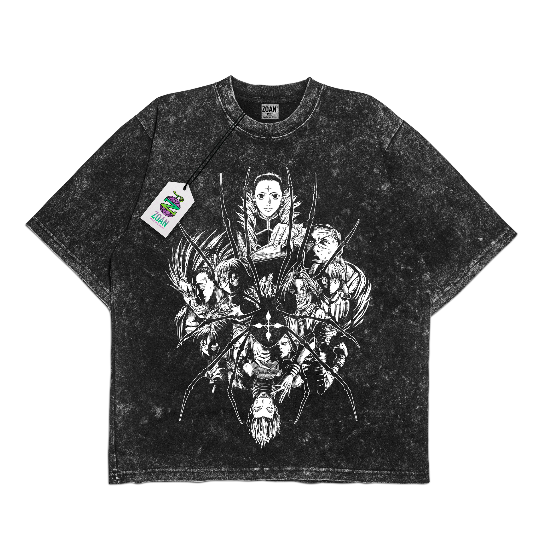 Polera Acid Wash Gen'ei Ryodan: Ashes of meteor - Hunter x Hunter