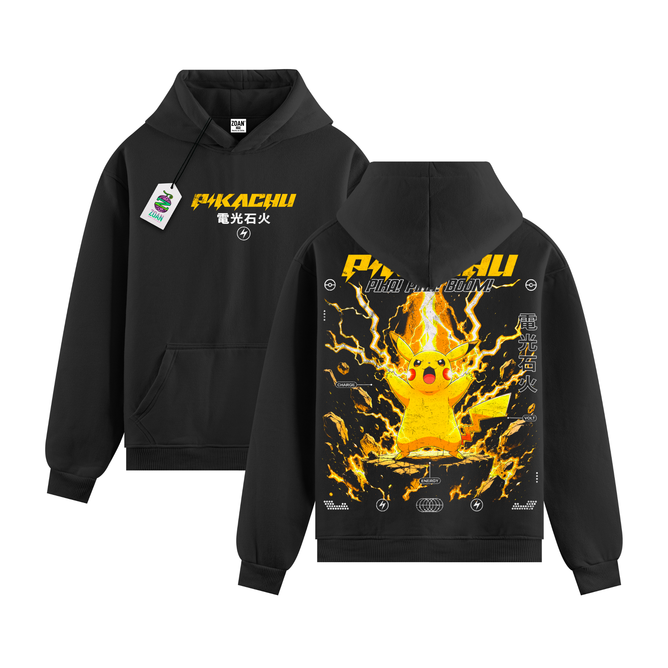 Polerón Pikachu : Volt Burst - Pokémon