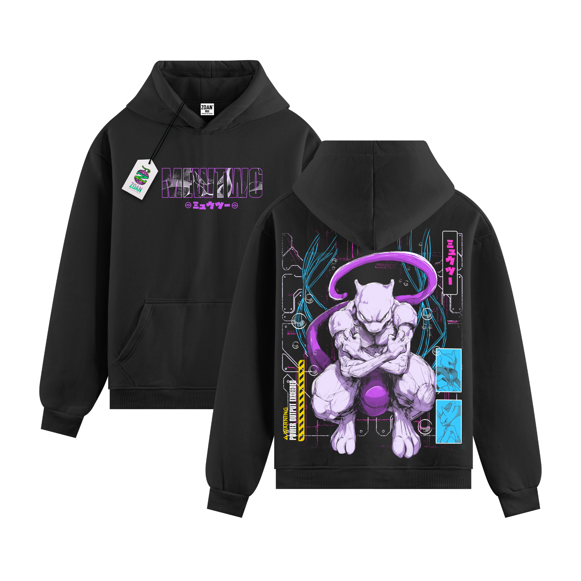 Polerón Mewtwo : Genetic Monarch - Pokémon
