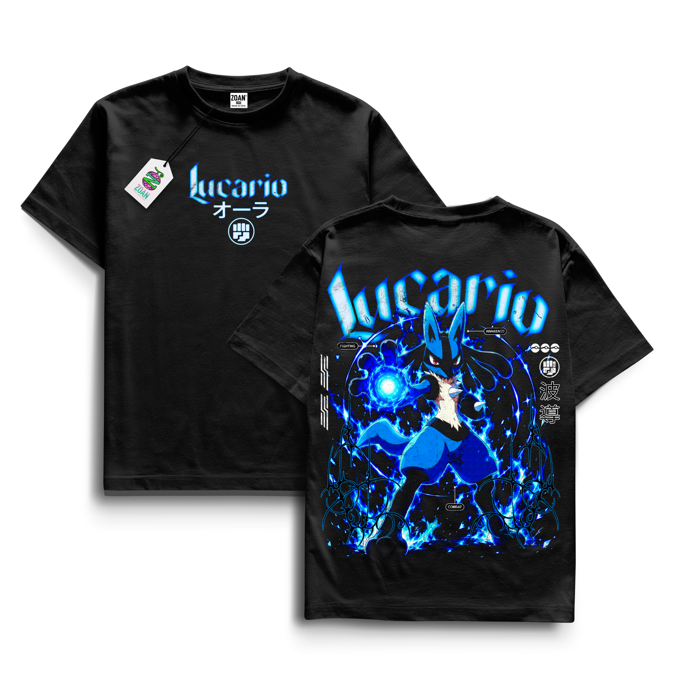 Polera Lucario: Path of Honor - Pokémon