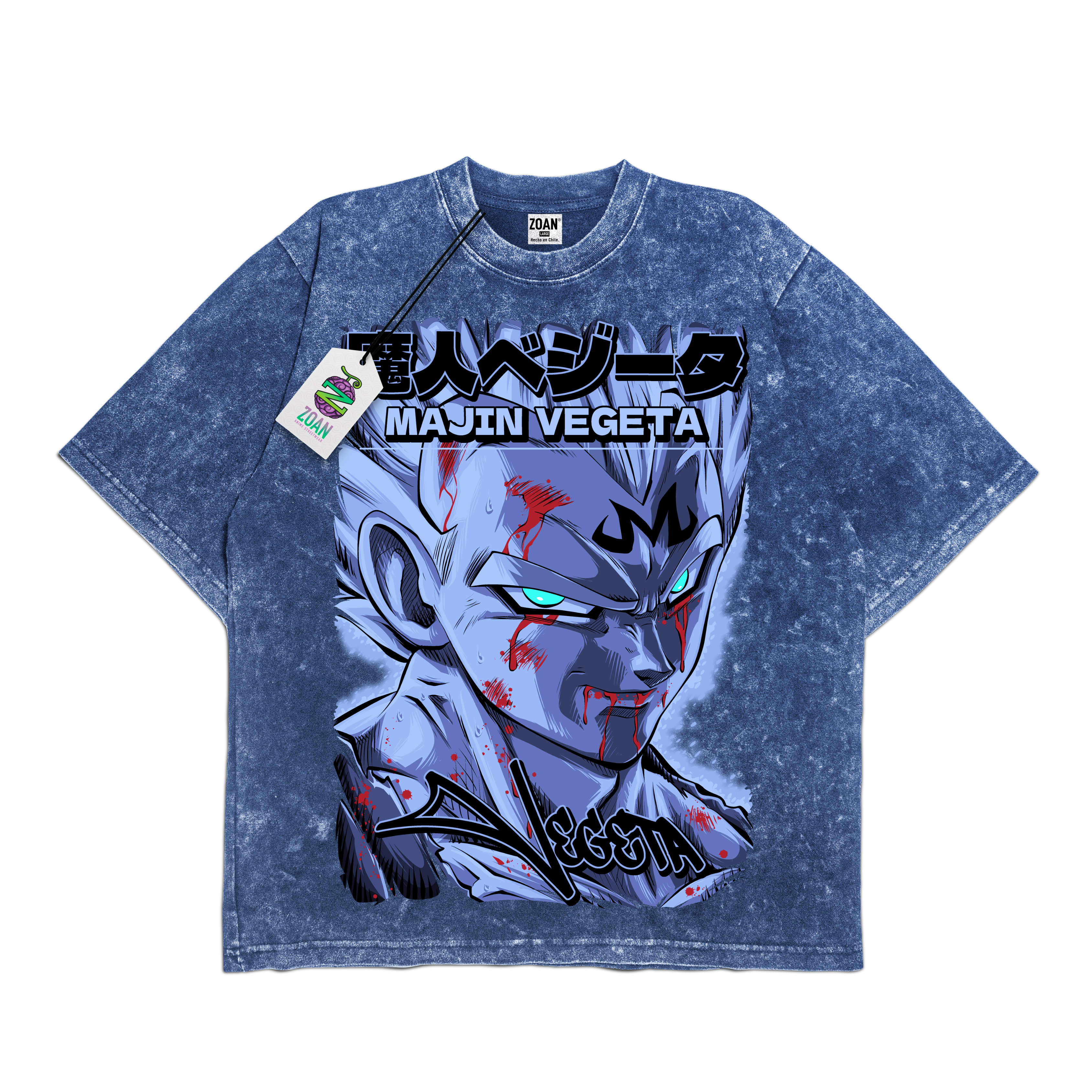 Vegeta: Prince Of The Saiyans - Edición Especial Acid Wash - Dragon Ball Z
