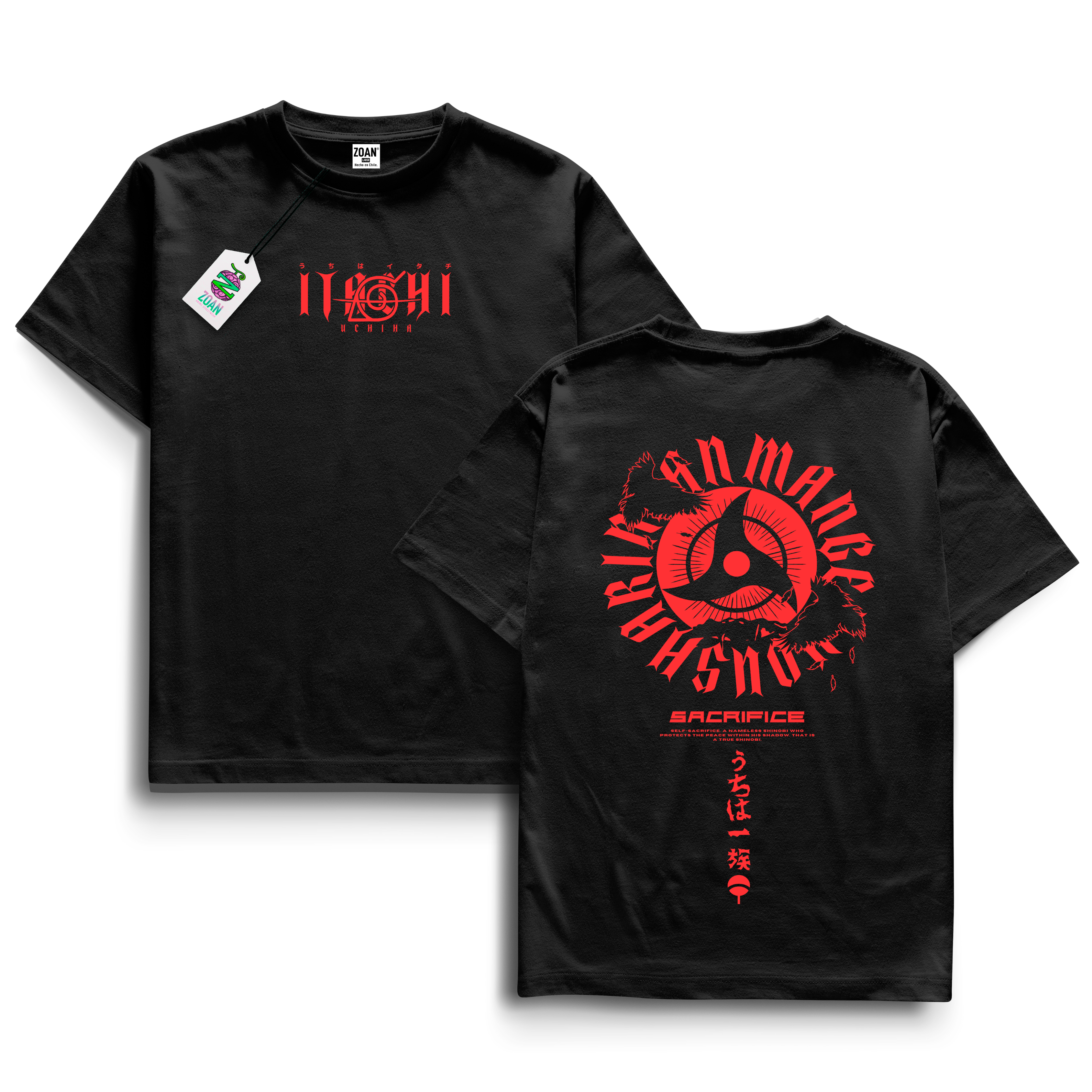 Polera Itachi Uchiha: Hokage Of The Shadows - Naruto Shippuden