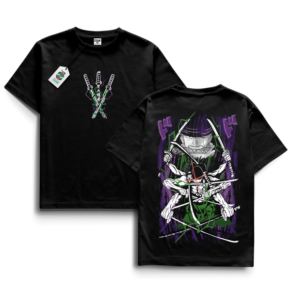 Polera Roronoa Zoro: Santoryu Asura - One Piece
