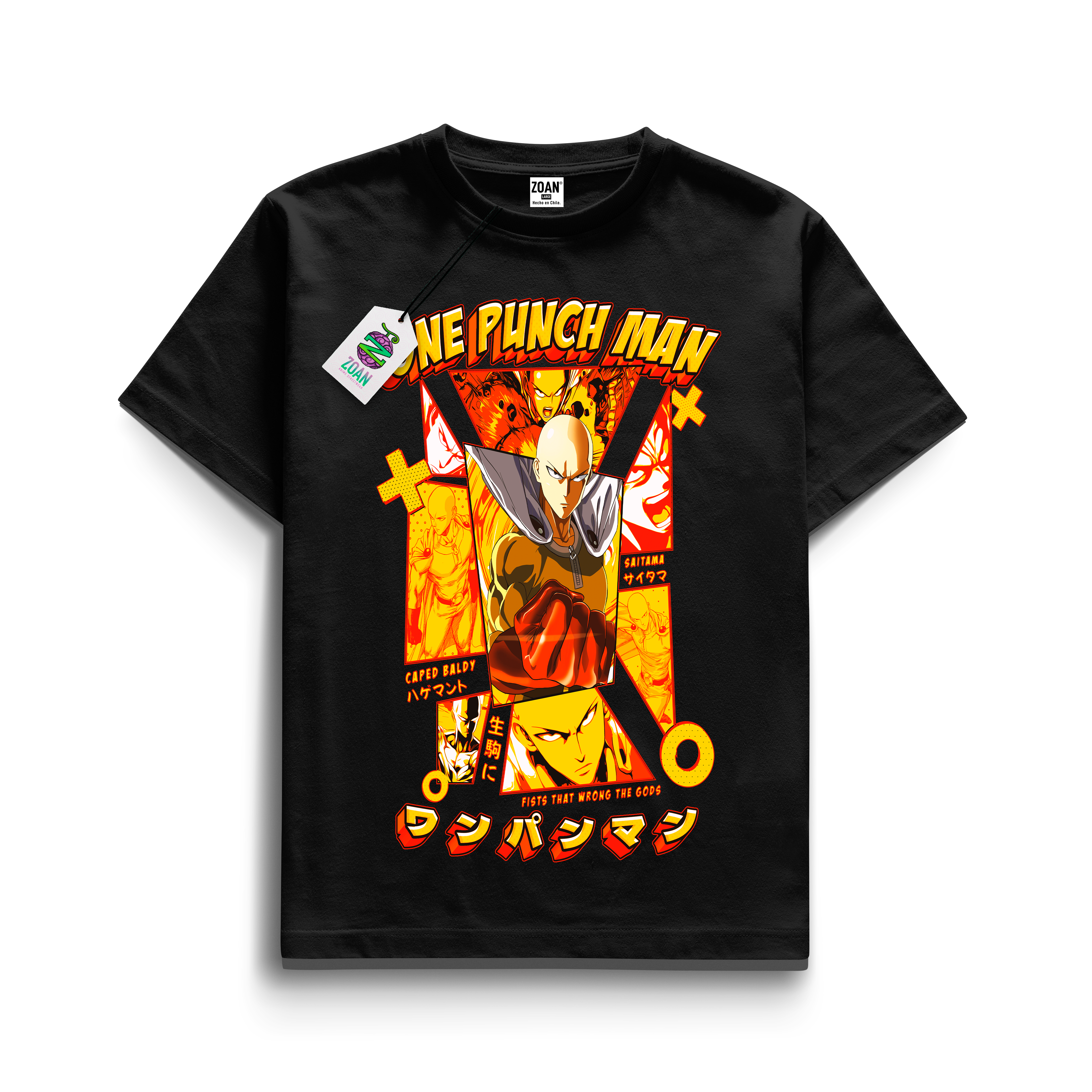 Polera Saitama: El Héroe más Fuerte! - One Punch Man