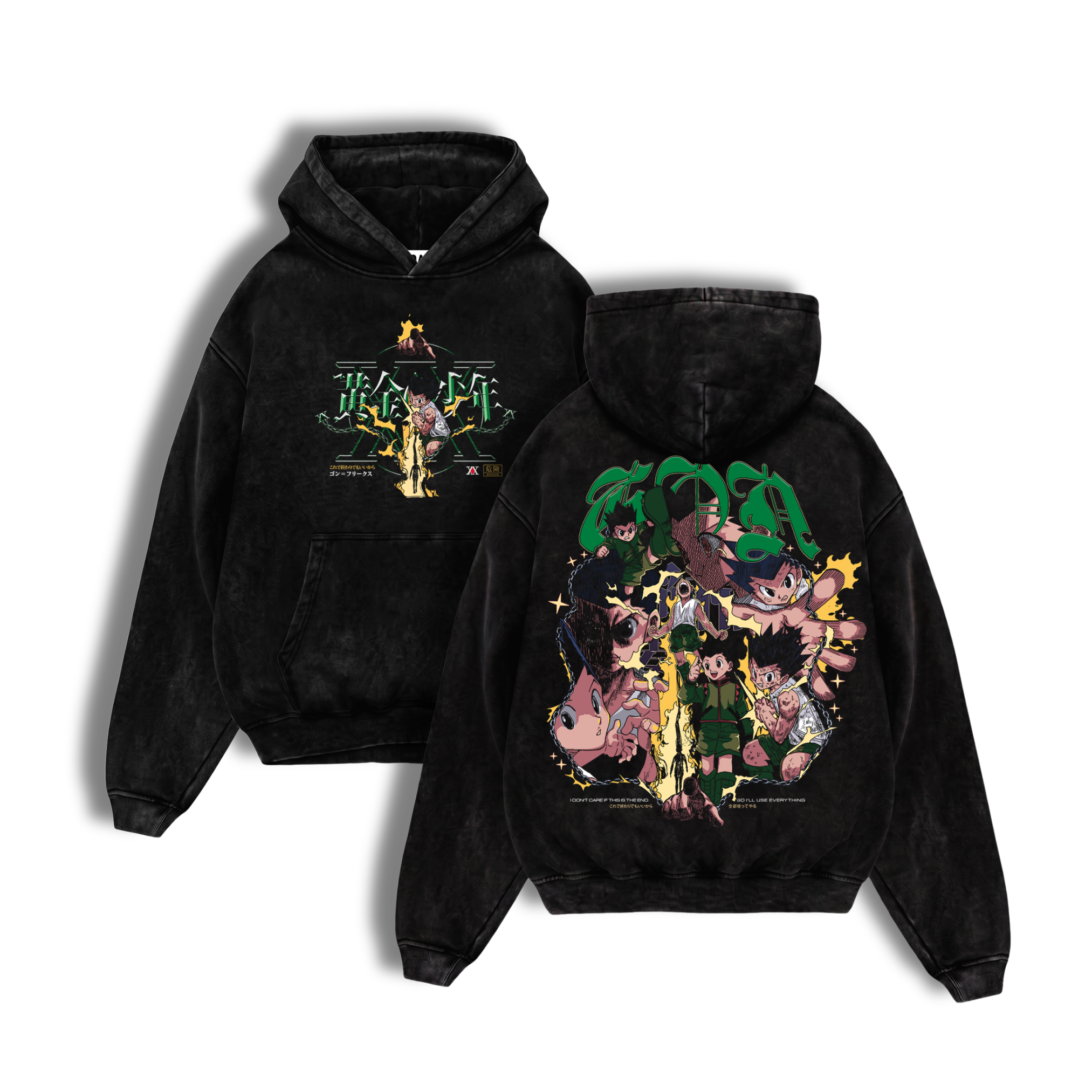 Polerón Acid Wash Gon Freecs: Monstrous Purity - Hunter x Hunter