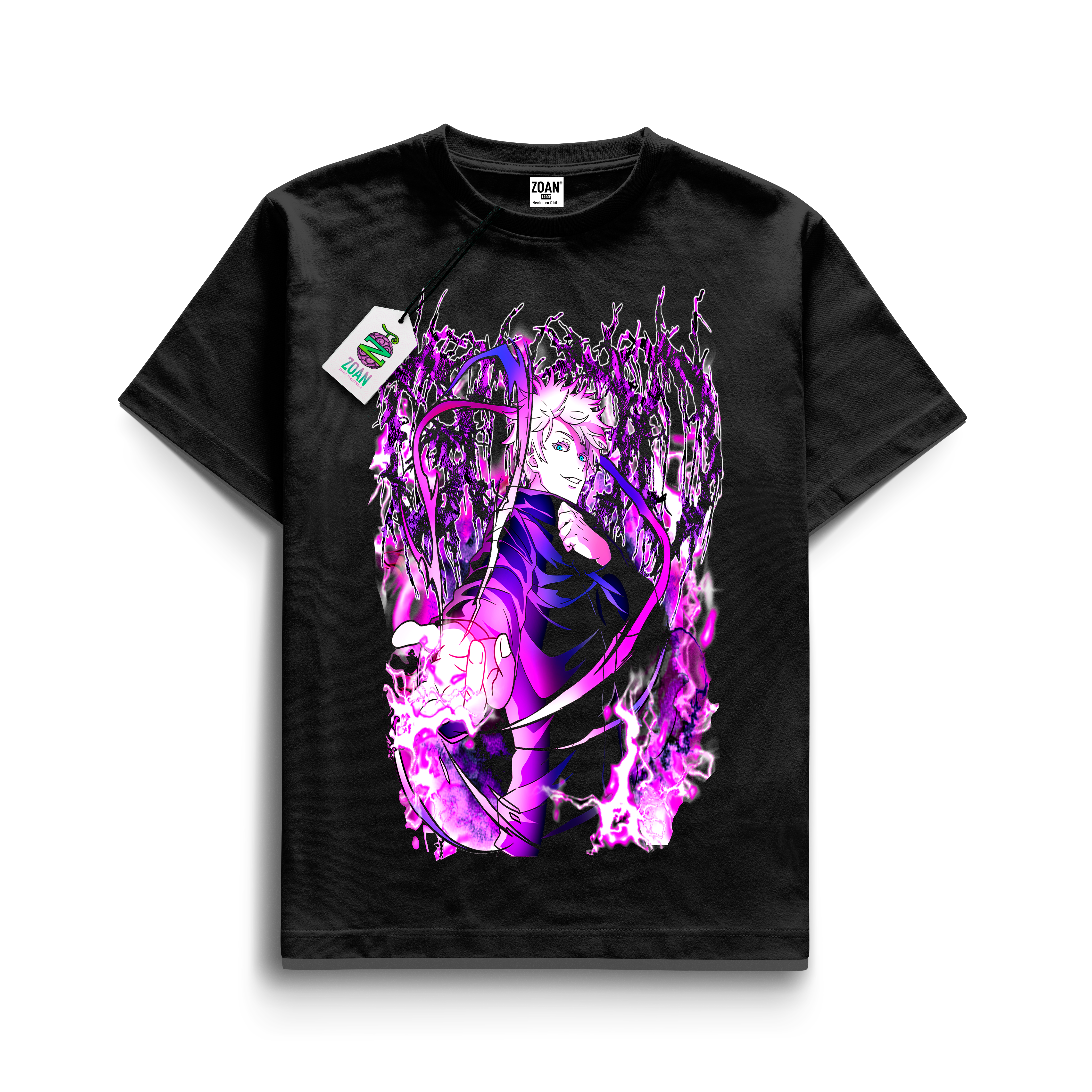 Polera Satoru Gojo: Imaginare Purple - Jujutsu Kaisen