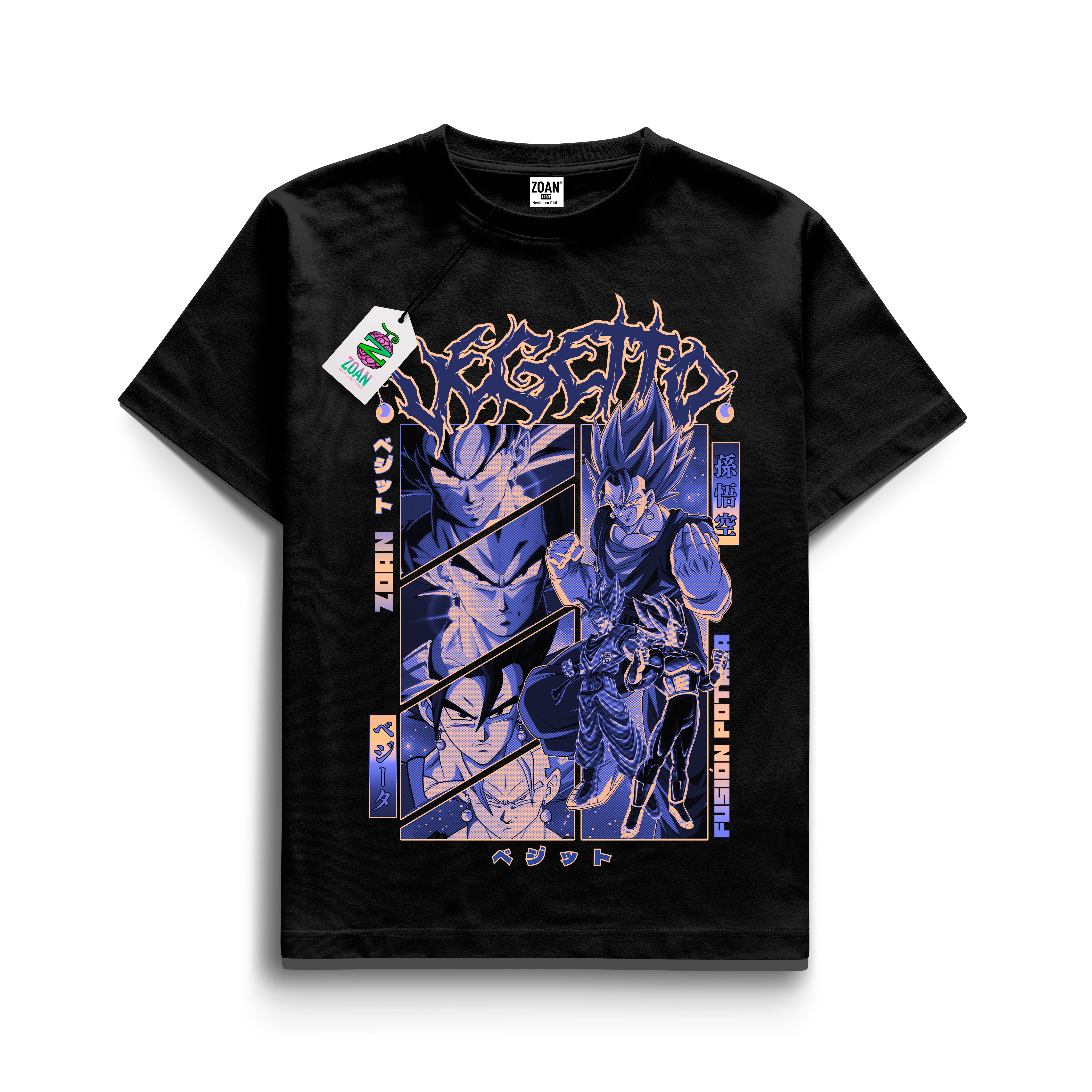Polera Vegetto Fusion Collection - Dragon Ball Z
