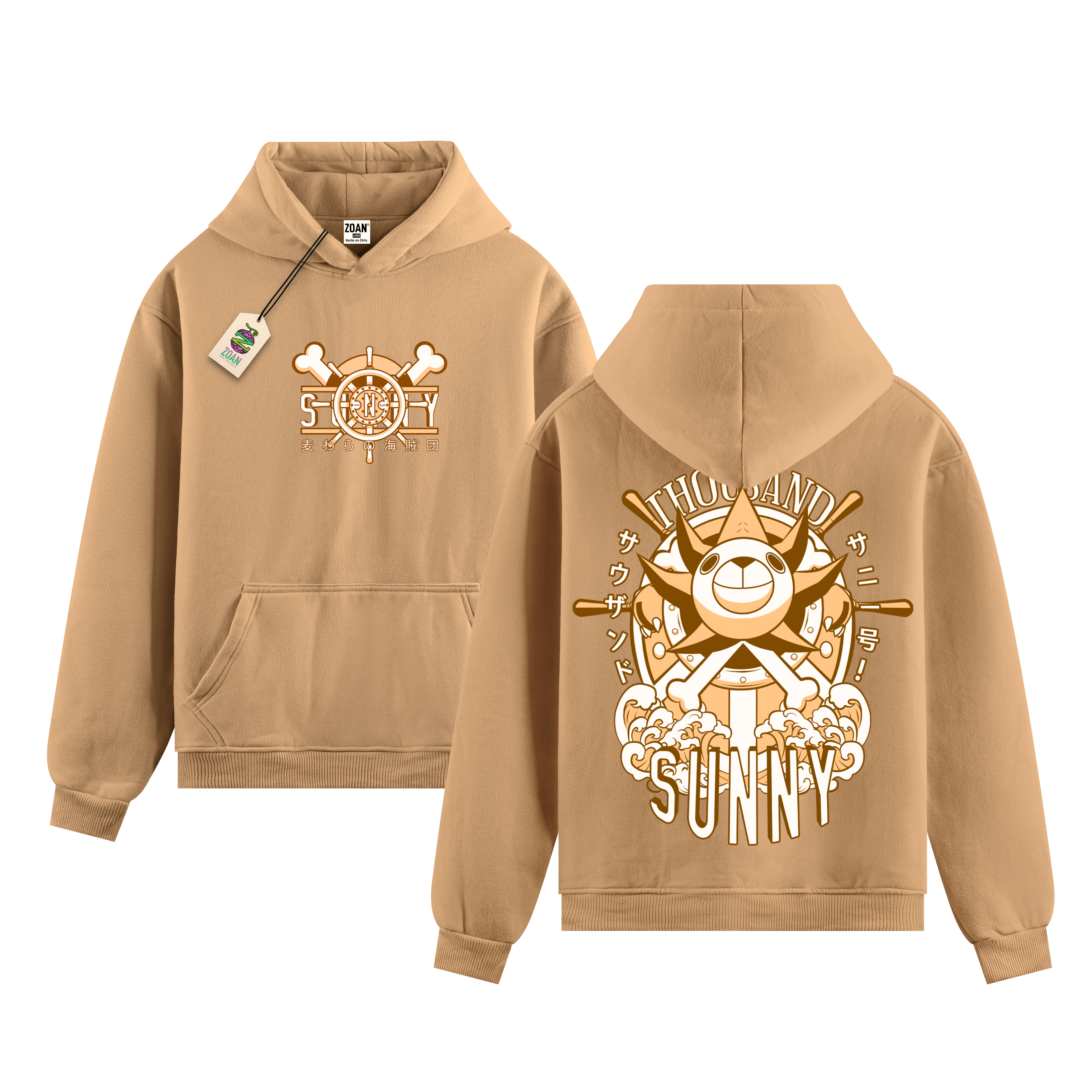 Polerón Thousand Sunny Inspo - One Piece