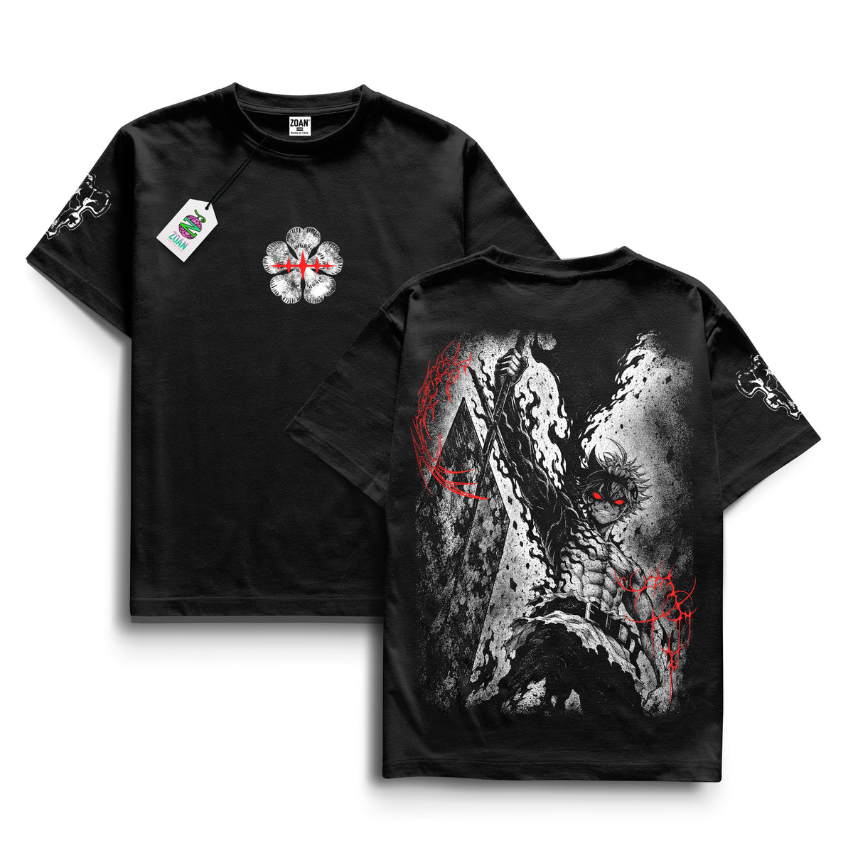 Polera Asta: The Fifth Leaf - Black Clover