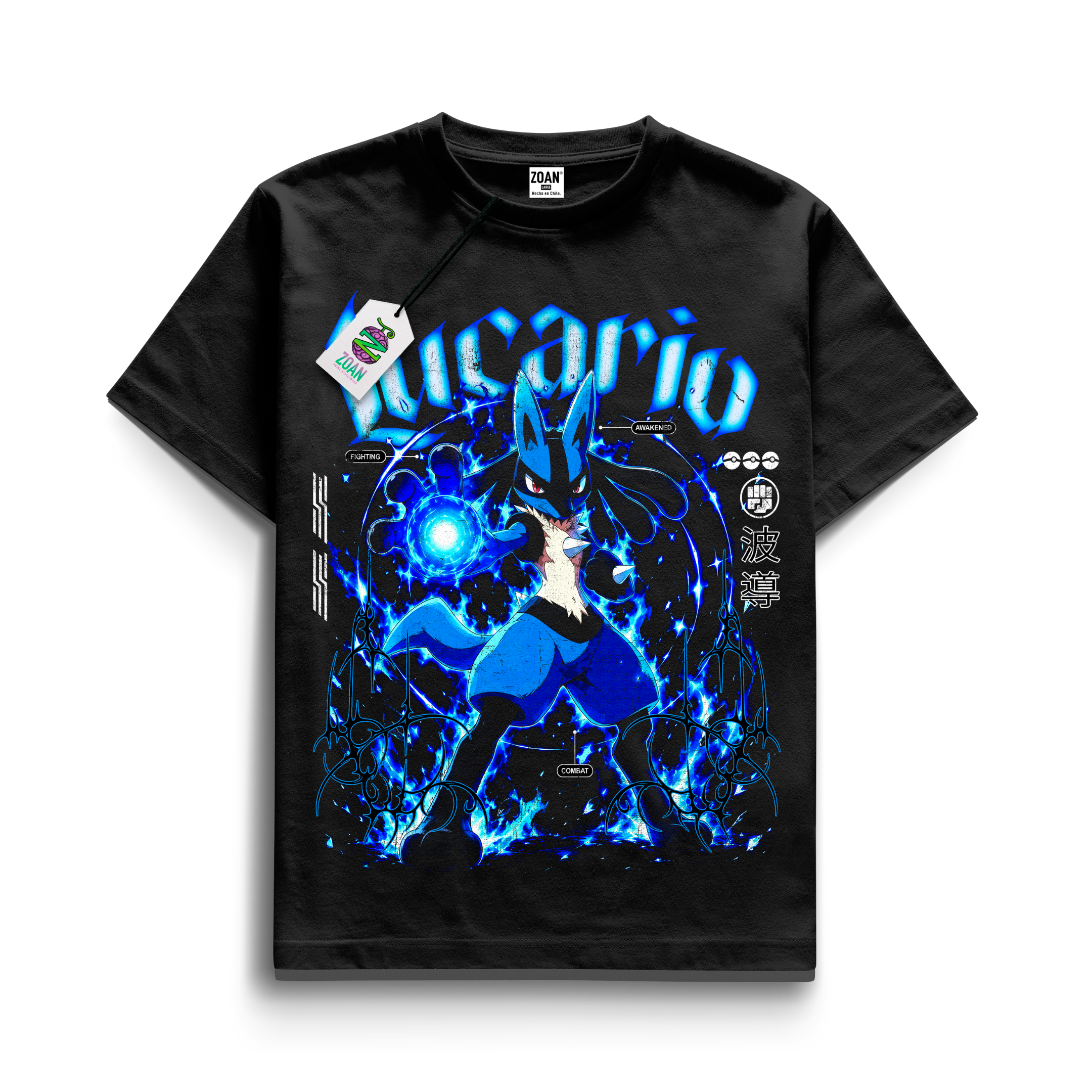 Polera Lucario: Path of Honor - Pokémon