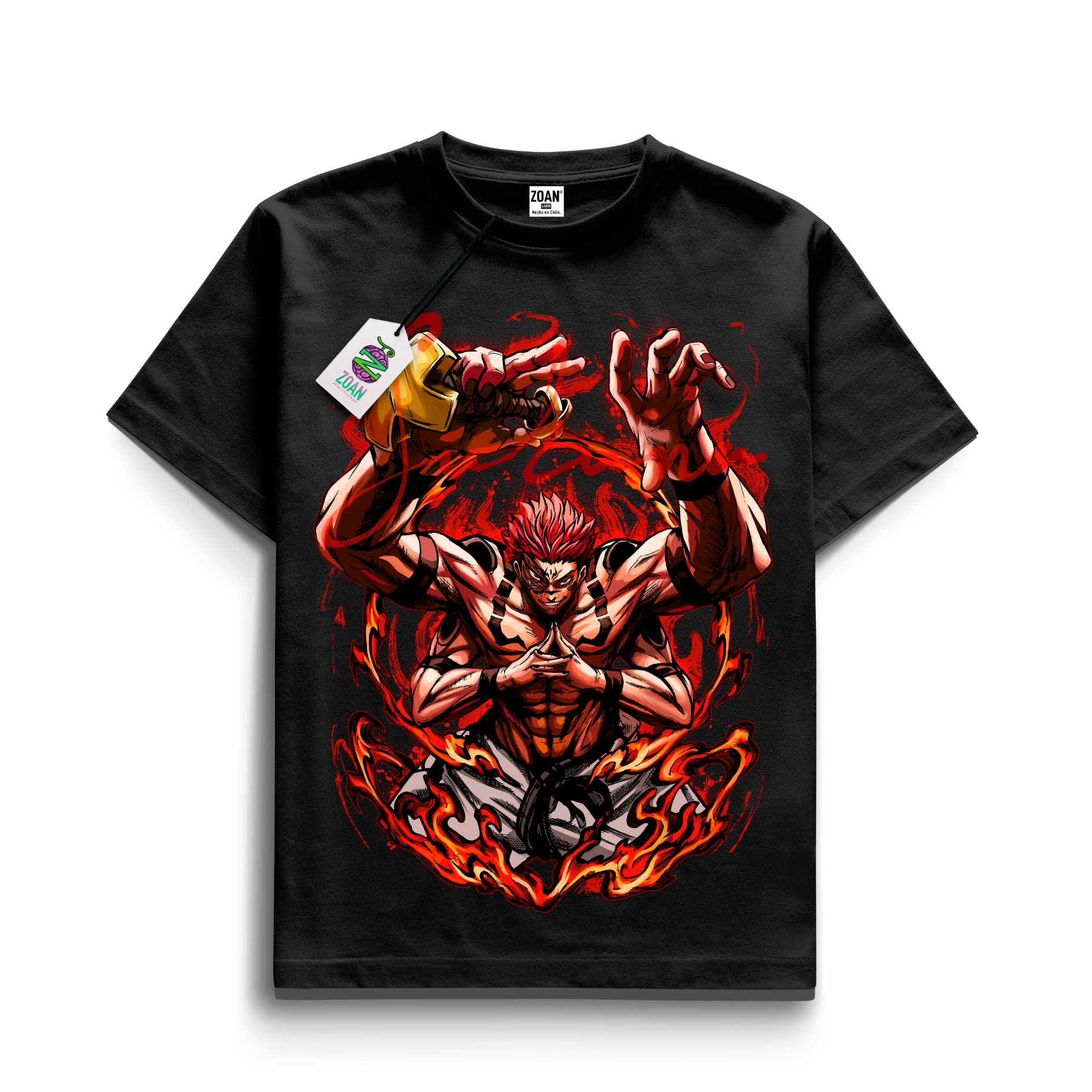 Polera Ryomen Sukuna : Sovereignty of Chaos - Jujutsu Kaisen