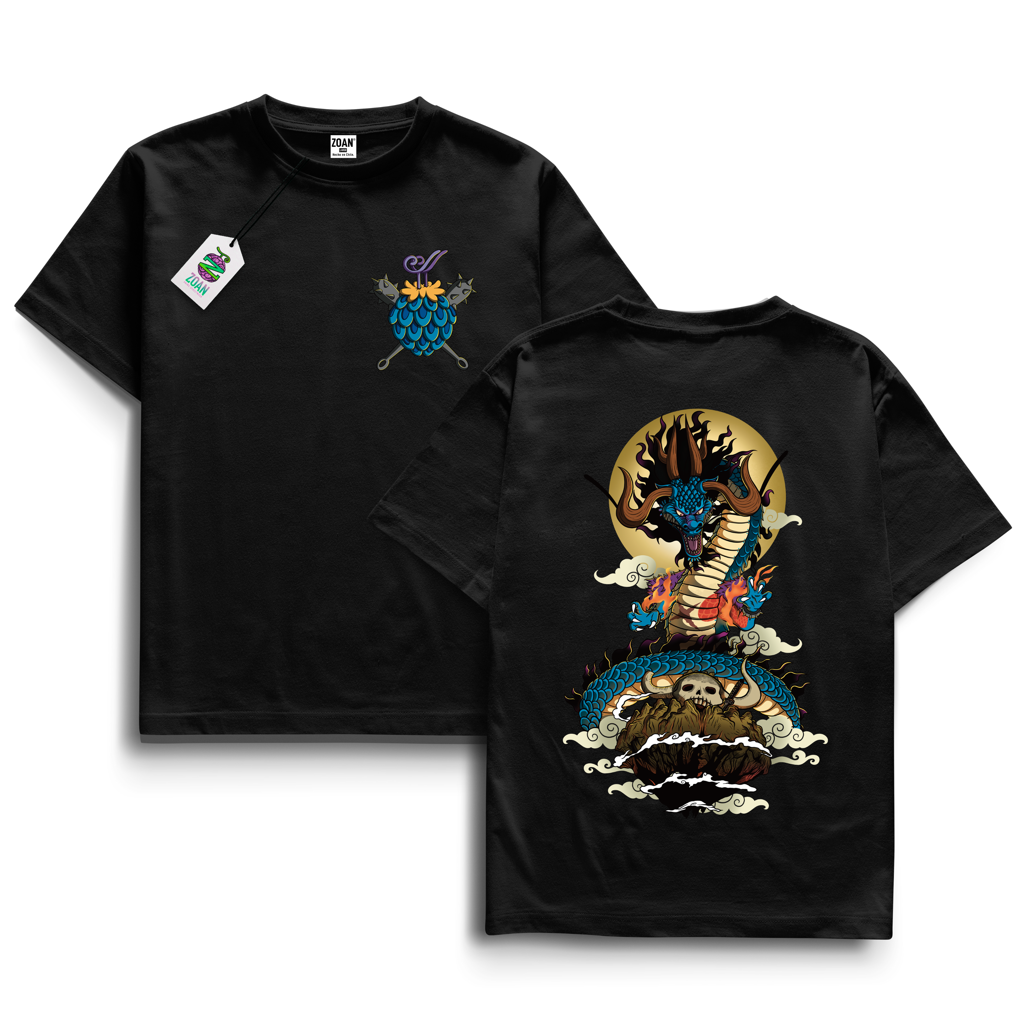 Polera Wano Kuni Arc: Kaido Full Dragon Form - One Piece