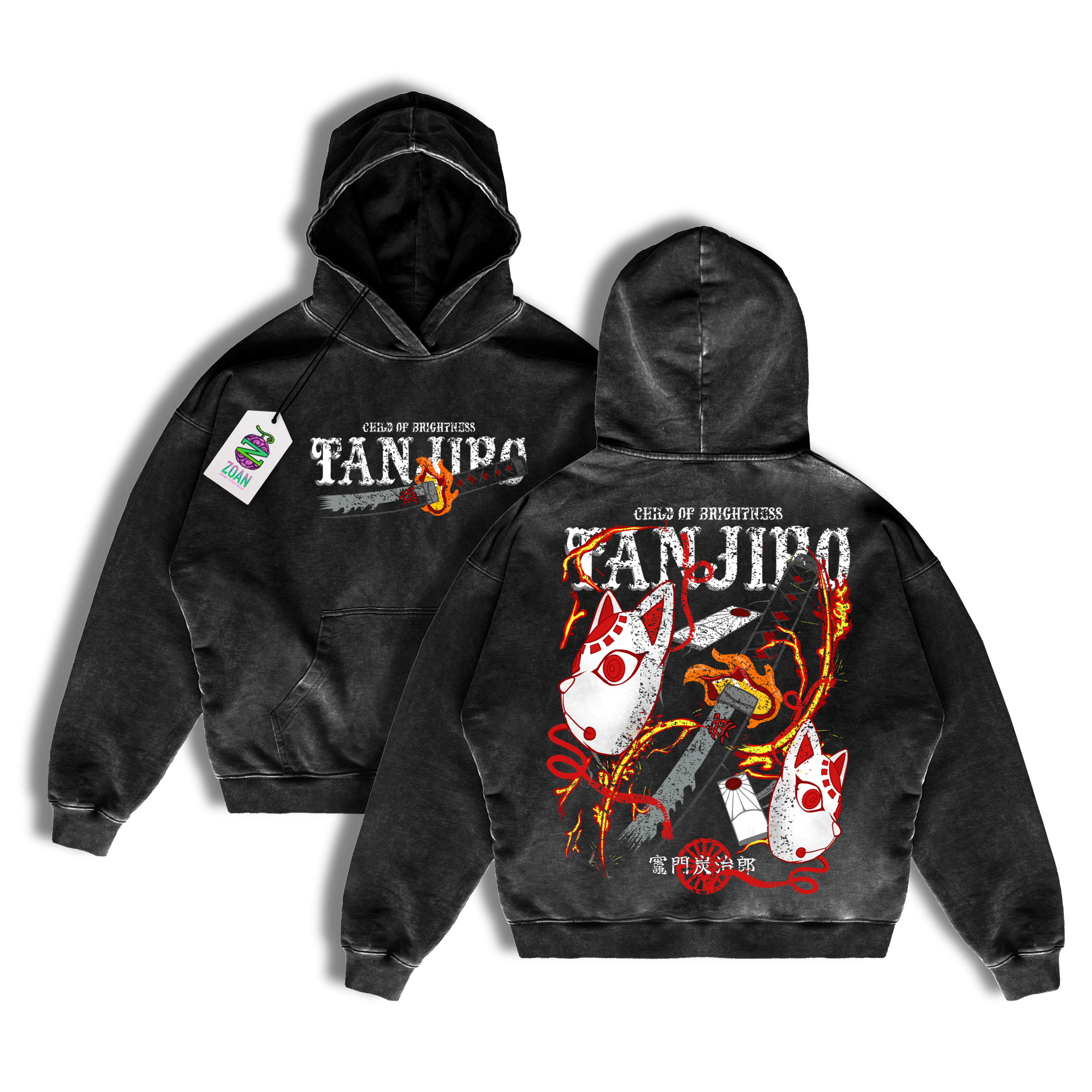 Tanjiro Kamado: Burning Resolve - Acid Wash - Edición Especial - KNY
