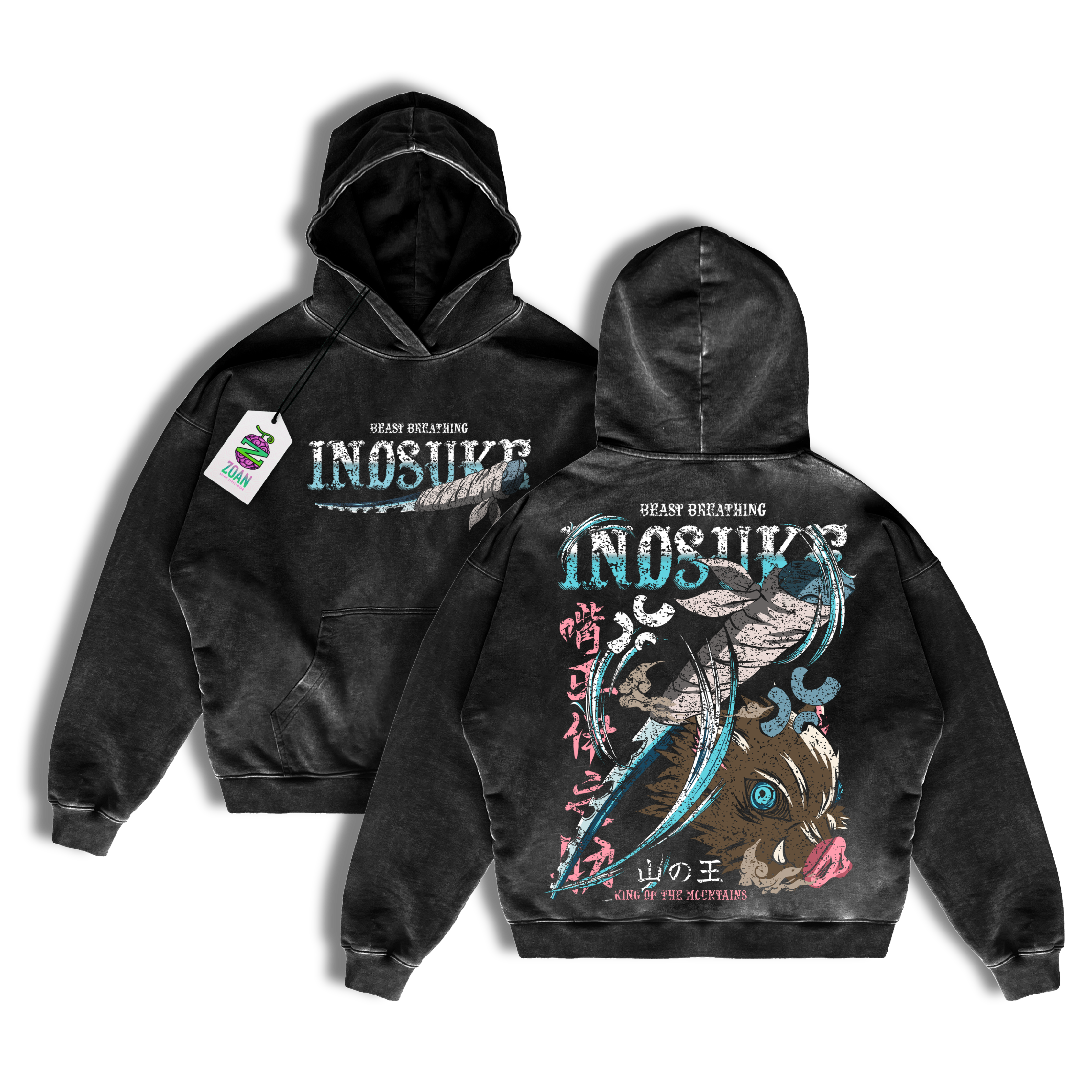 Inosuke Hashibira: Mountain Savage - Acid Wash - Edición Especial - KNY