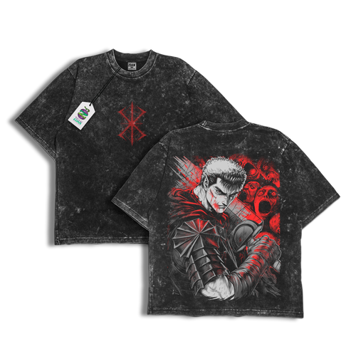 Polera Acid Wash Guts: Beyond Pain - Berserk