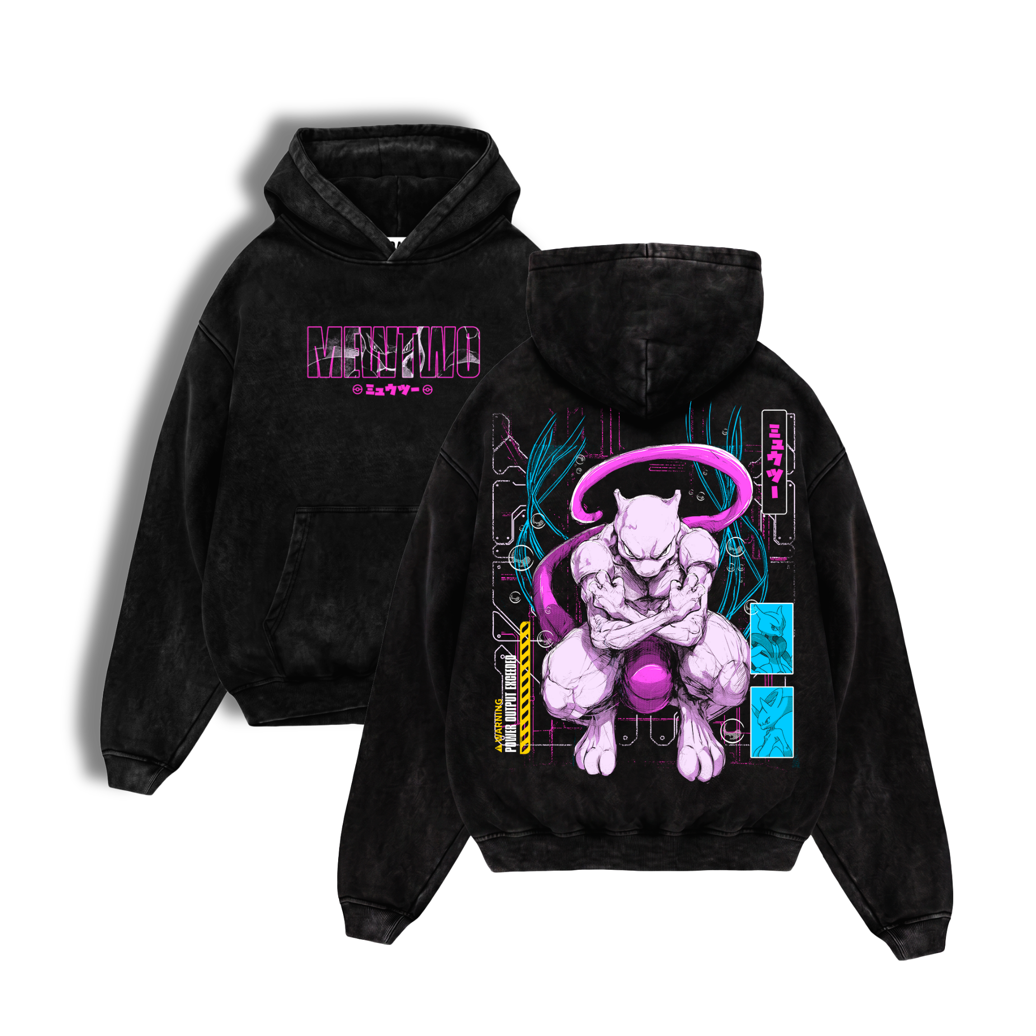 Polerón Acid Wash Mewtwo : Genetic Monarch - Pokémon