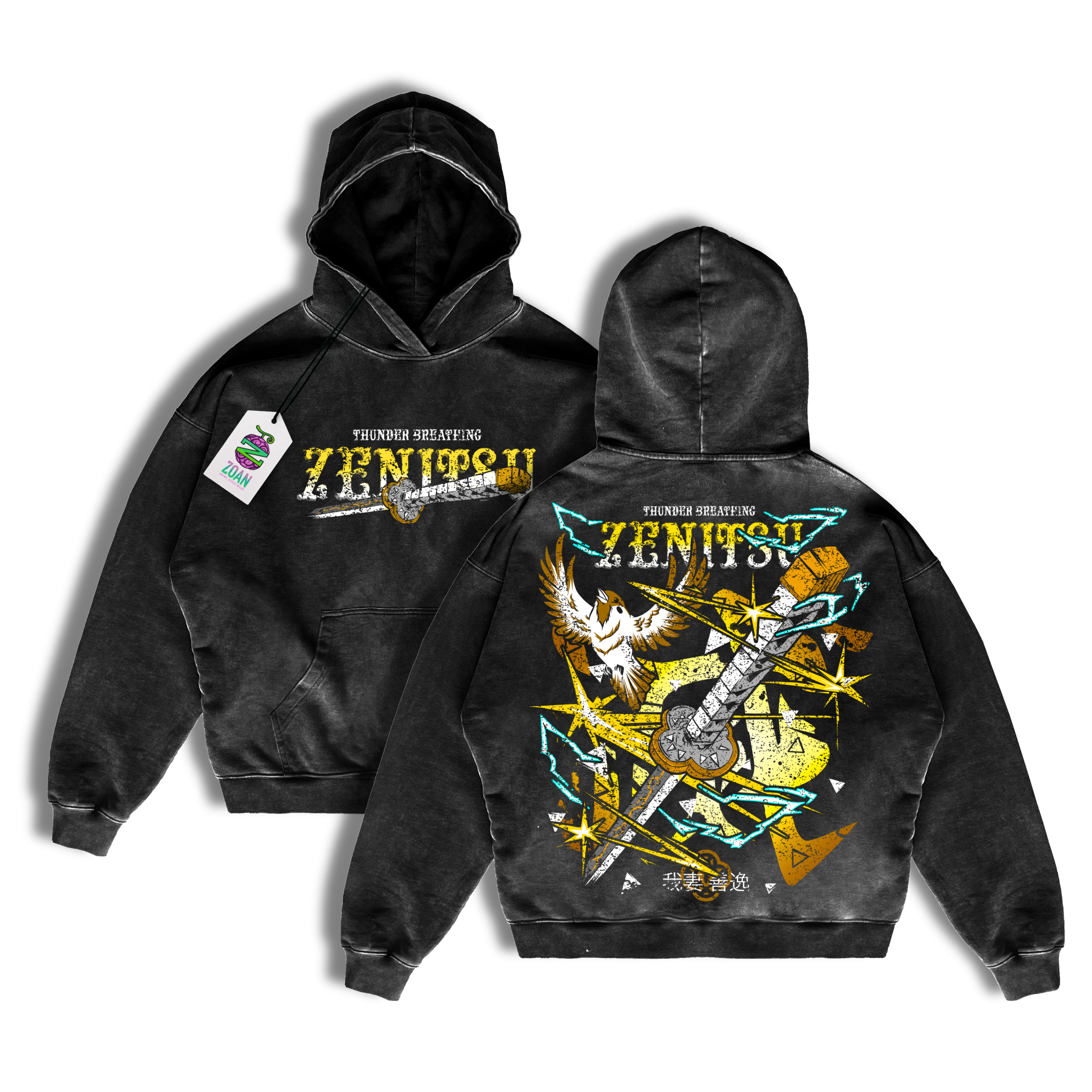 Zenitsu Agatsuma: Thunderborn - Acid Wash - Edición Especial - KNY