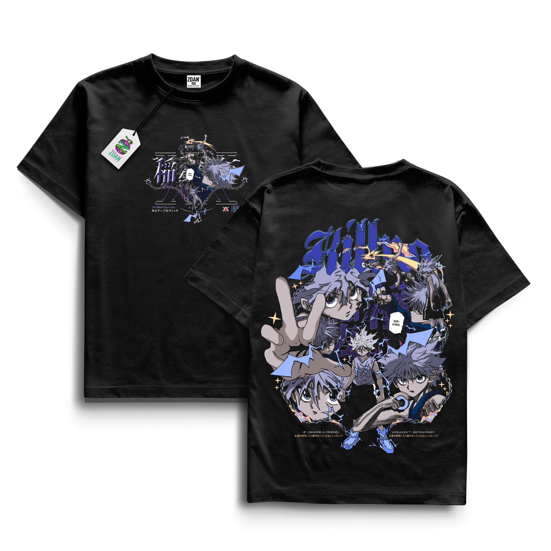 Polera Killua's Awakening - Hunter x Hunter