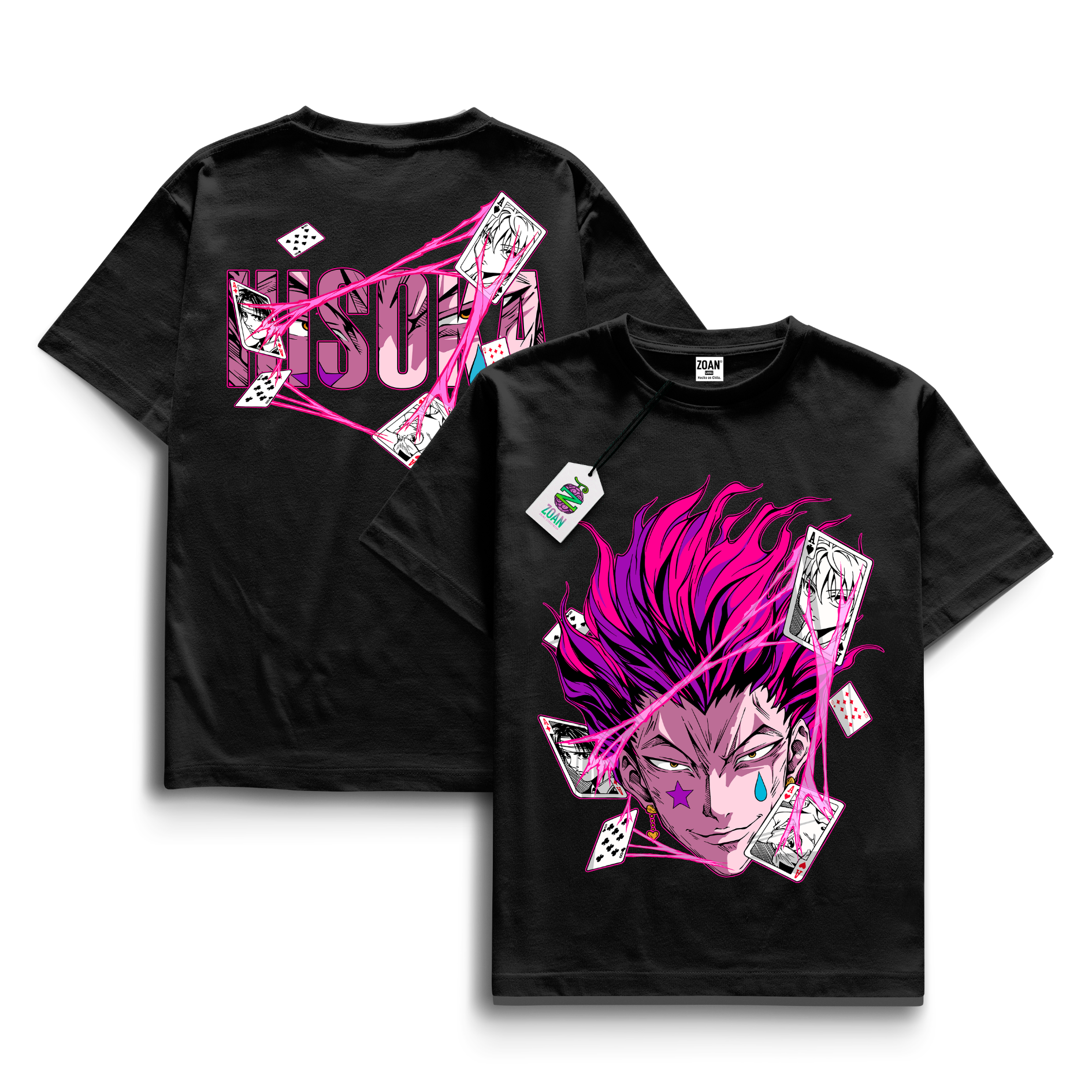 Polera Hisoka Morow: Grim Magician - Hunter x Hunter