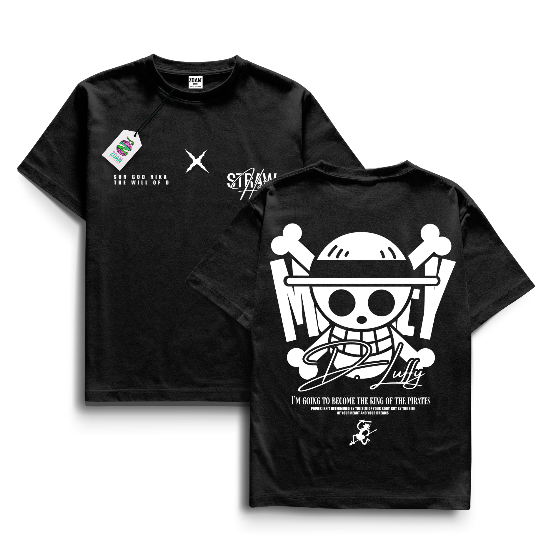 Polera Monkey D. Luffy : Inherited Will - One Piece