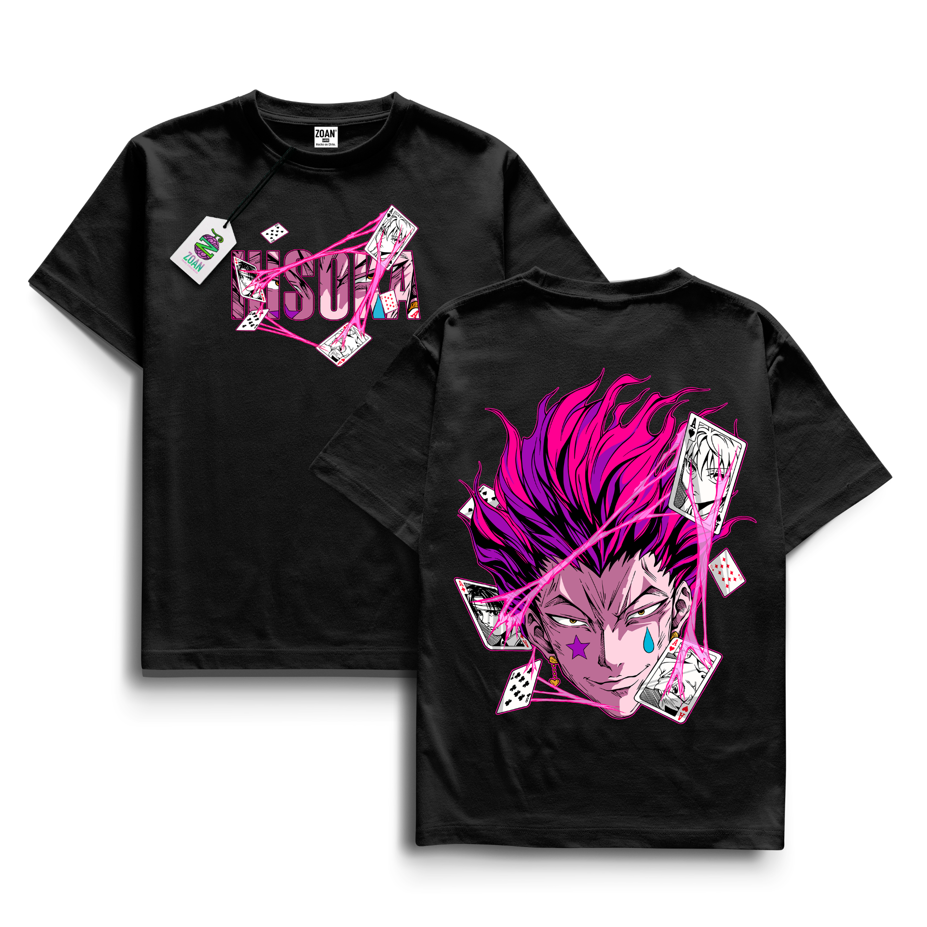 Polera Hisoka Morow: Grim Magician - Hunter x Hunter
