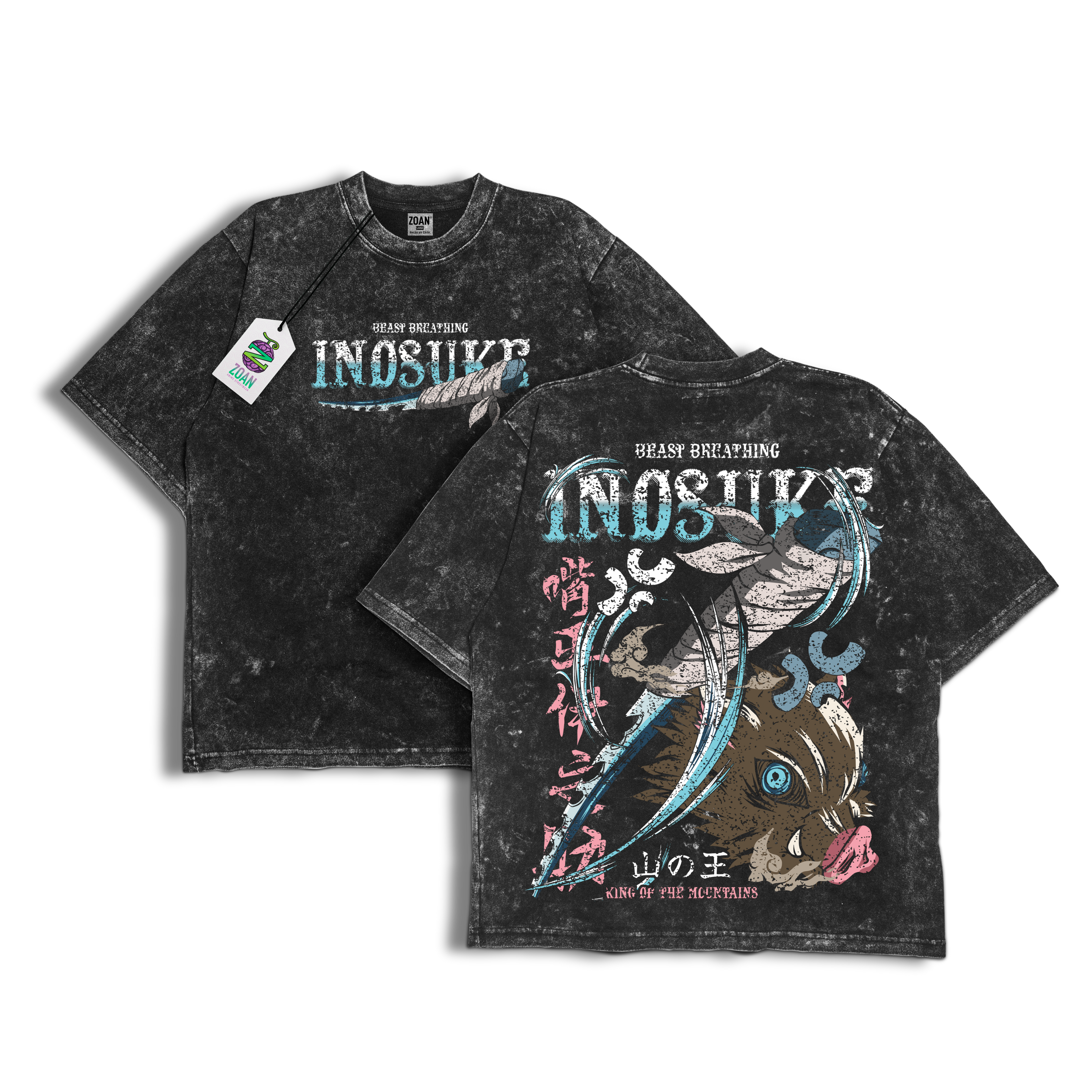 Inosuke Hashibira: Mountain Savage - Acid Wash - Edición Especial - KNY