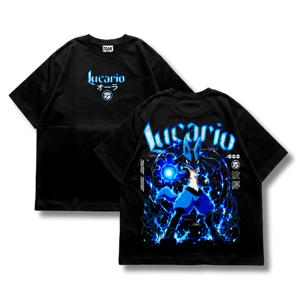 Polera Oversize Lucario: Path of Honor - Pokémon