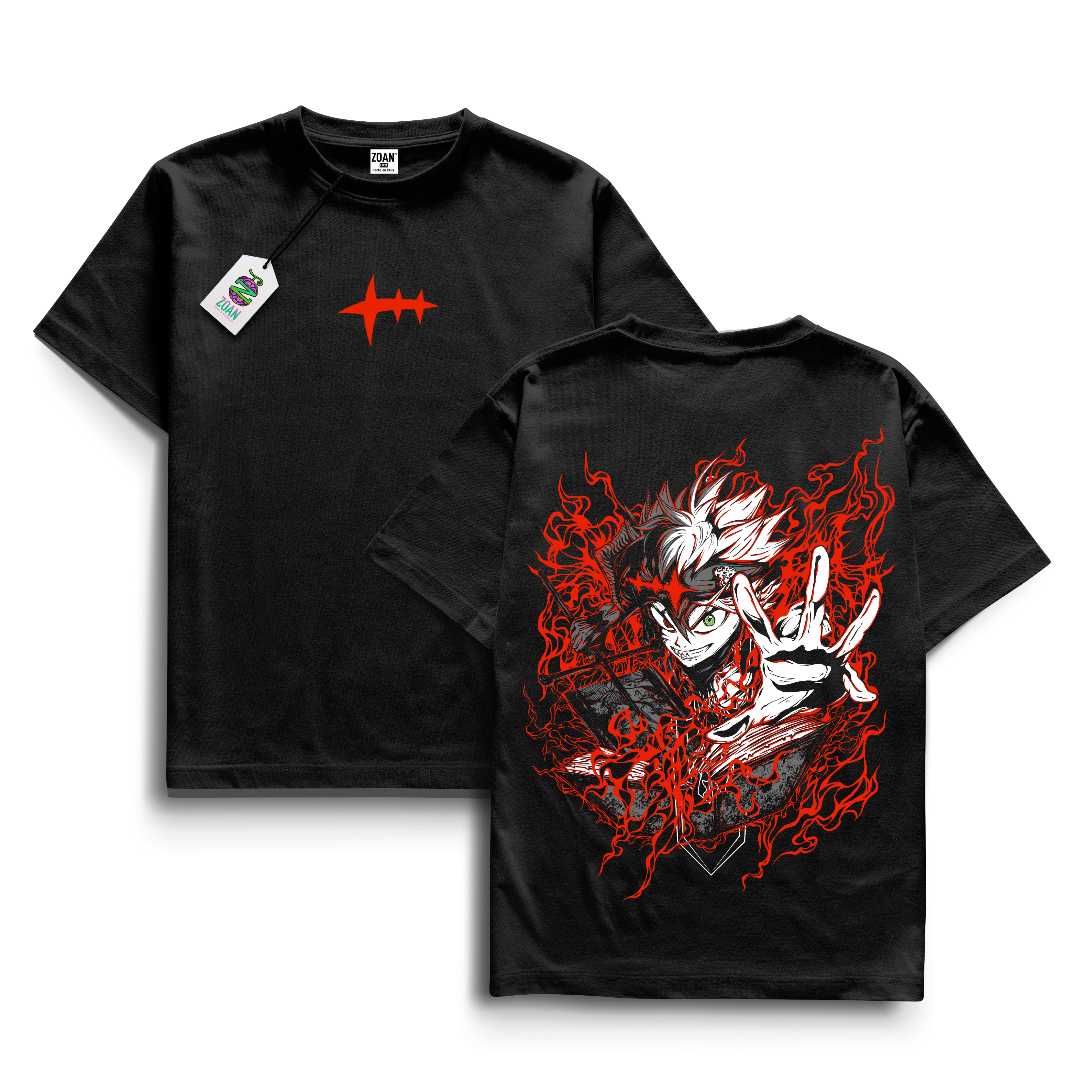 Polera Asta: My magic is never giving up - Black Clover