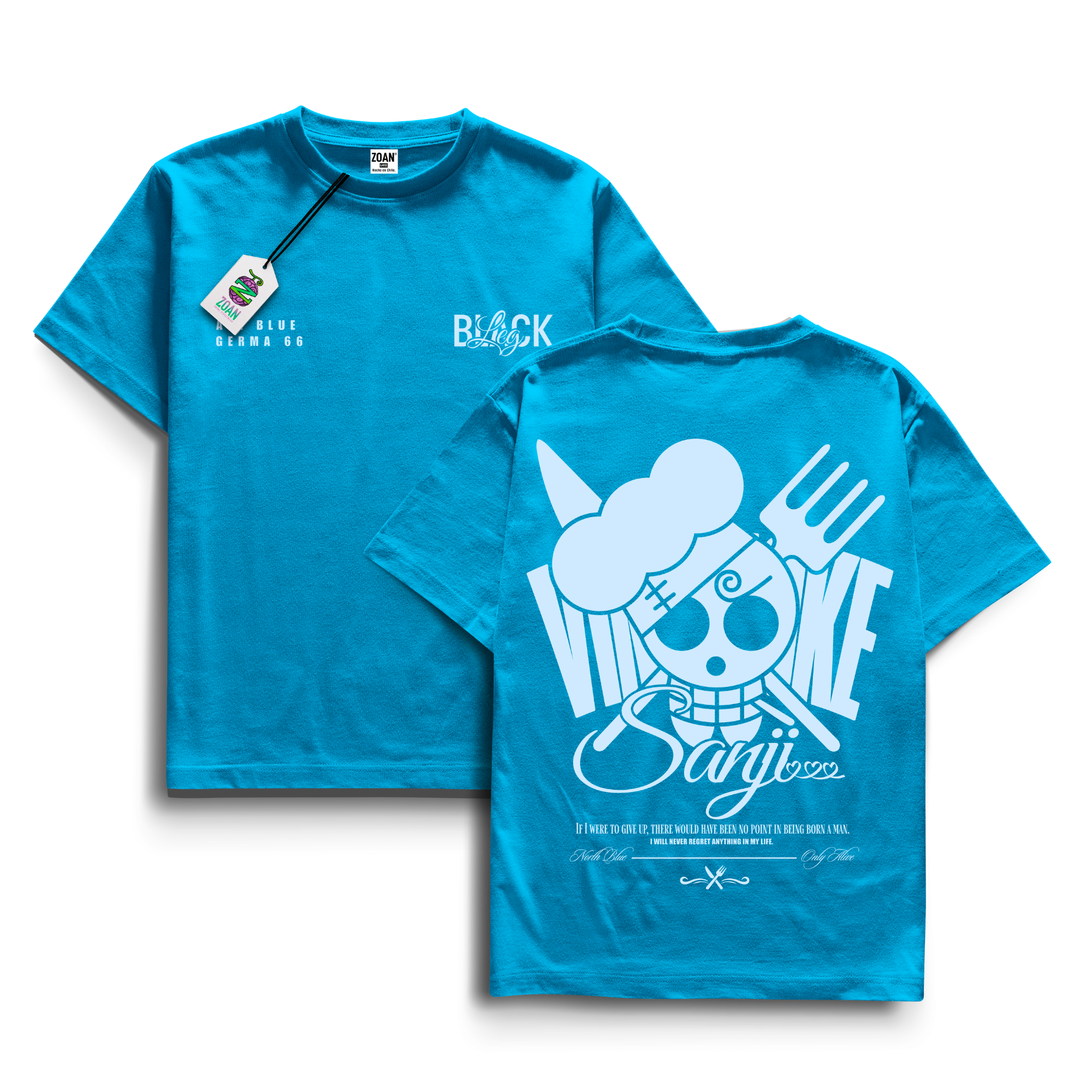 Polera Vinsmoke Sanji : Hellish Taste - One Piece