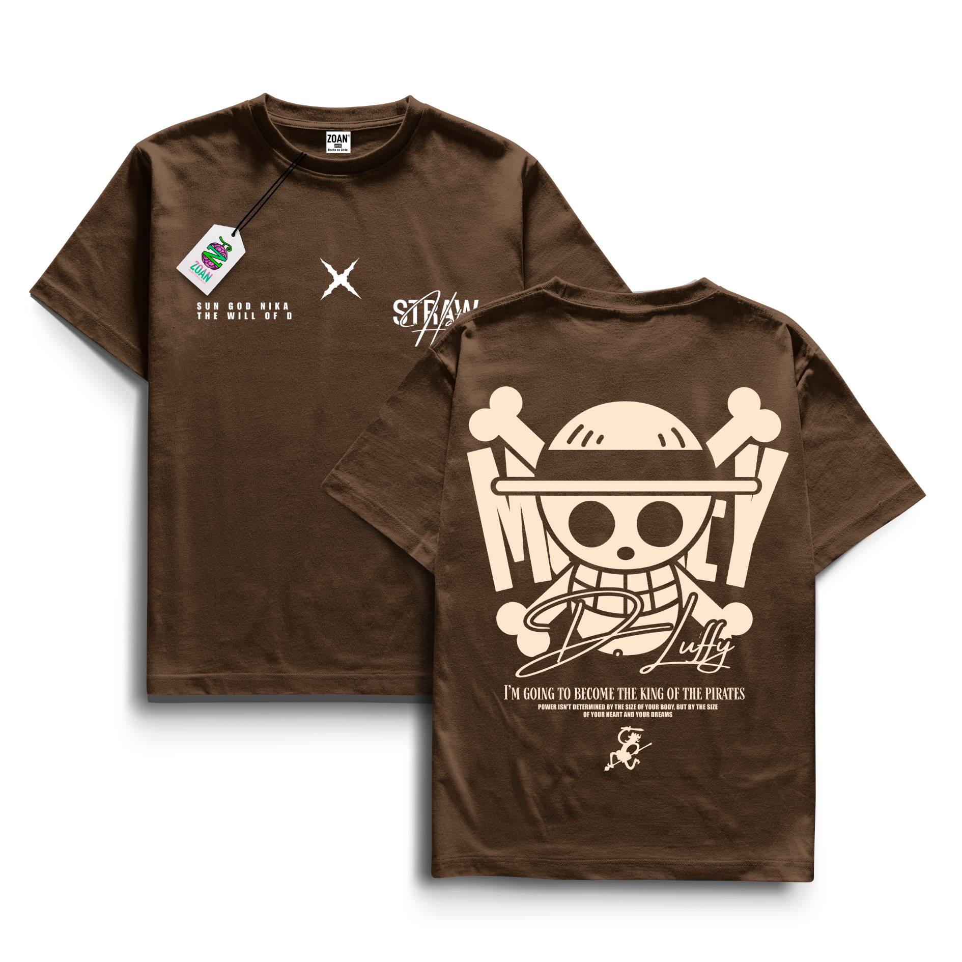 Polera Monkey D. Luffy : Inherited Will - One Piece