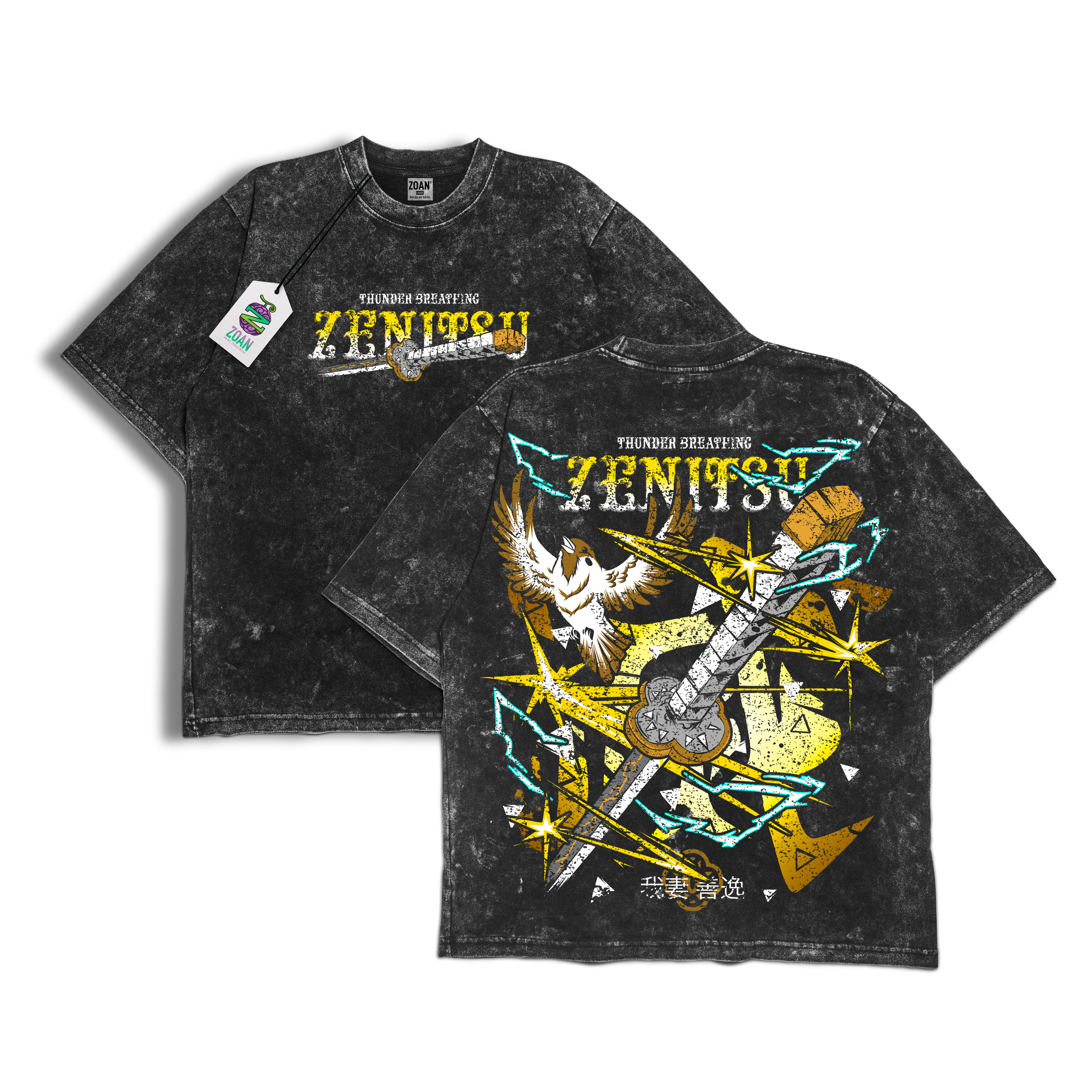 Zenitsu Agatsuma: Thunderborn - Acid Wash - Edición Especial - KNY