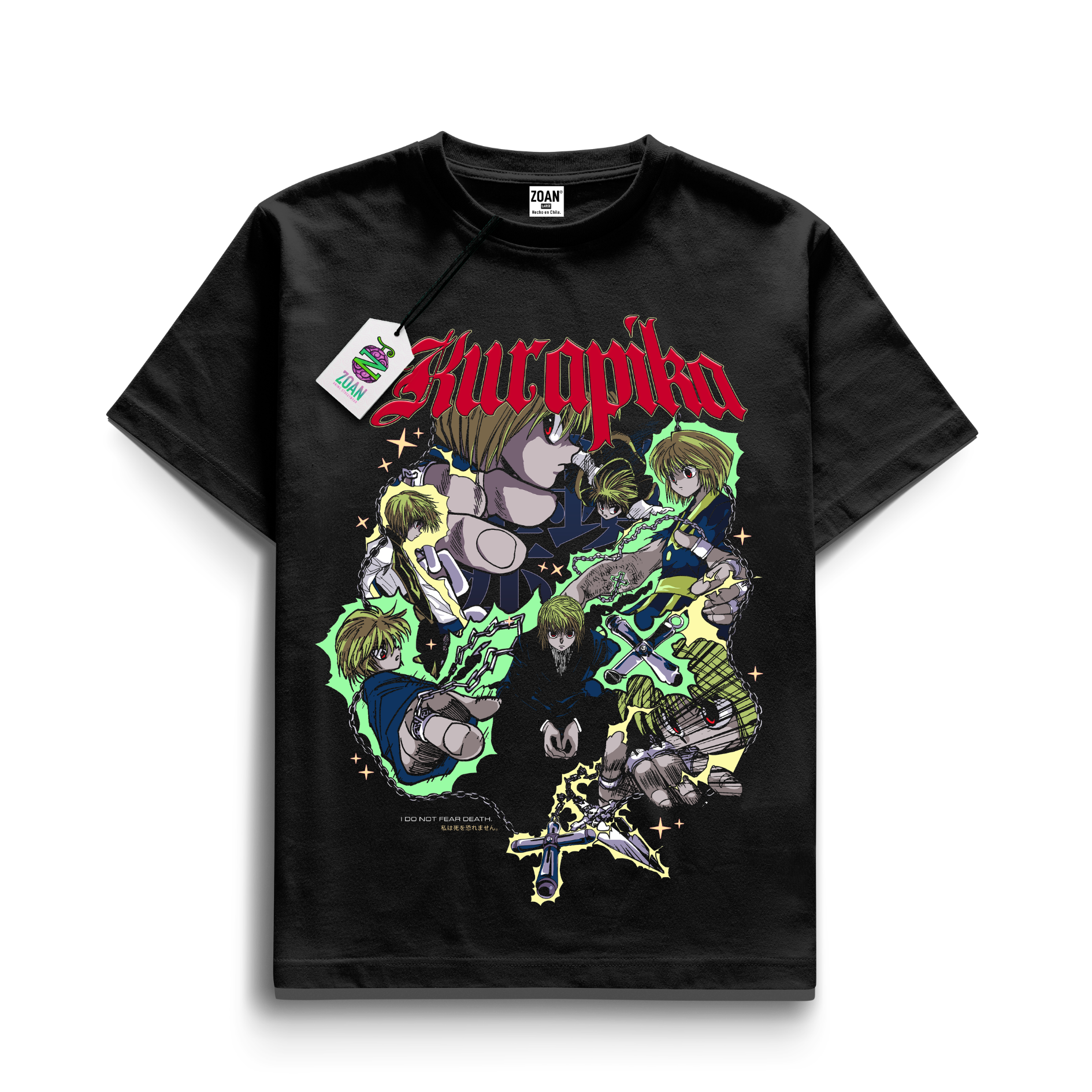 Polera Kurapika: The Spider's Judge - Hunter x Hunter