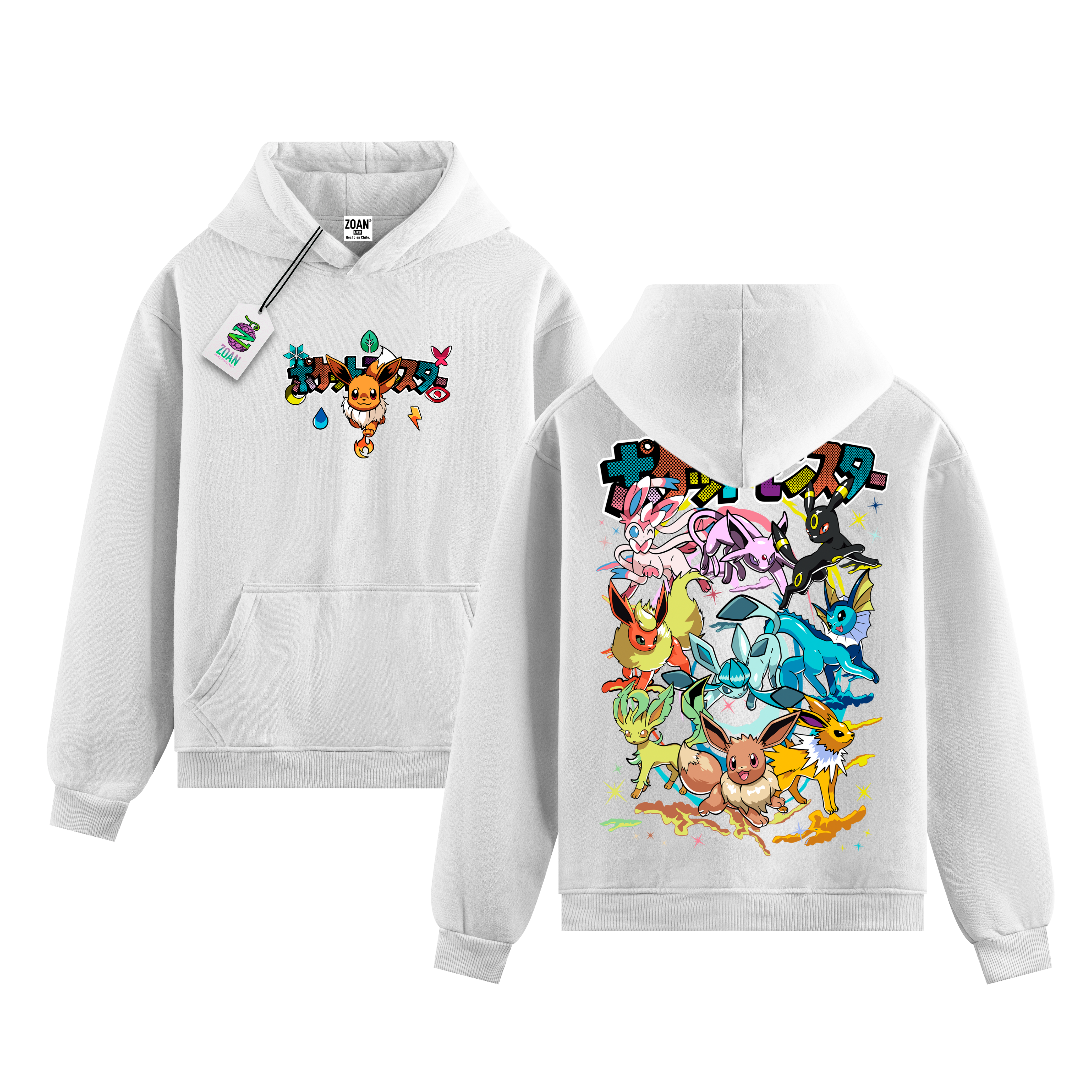 Polerón Eevee: Evoluciones - Pokémon