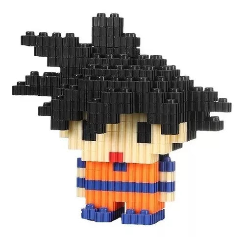Goku Figura de Bloques Armable - Dragon Ball Z