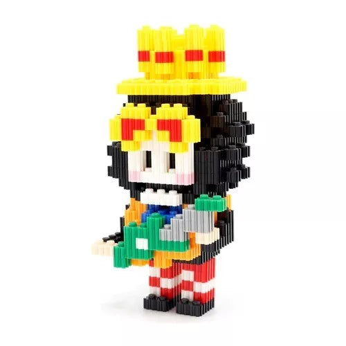 Brook Soul King Figura de Bloques Armable - One Piece