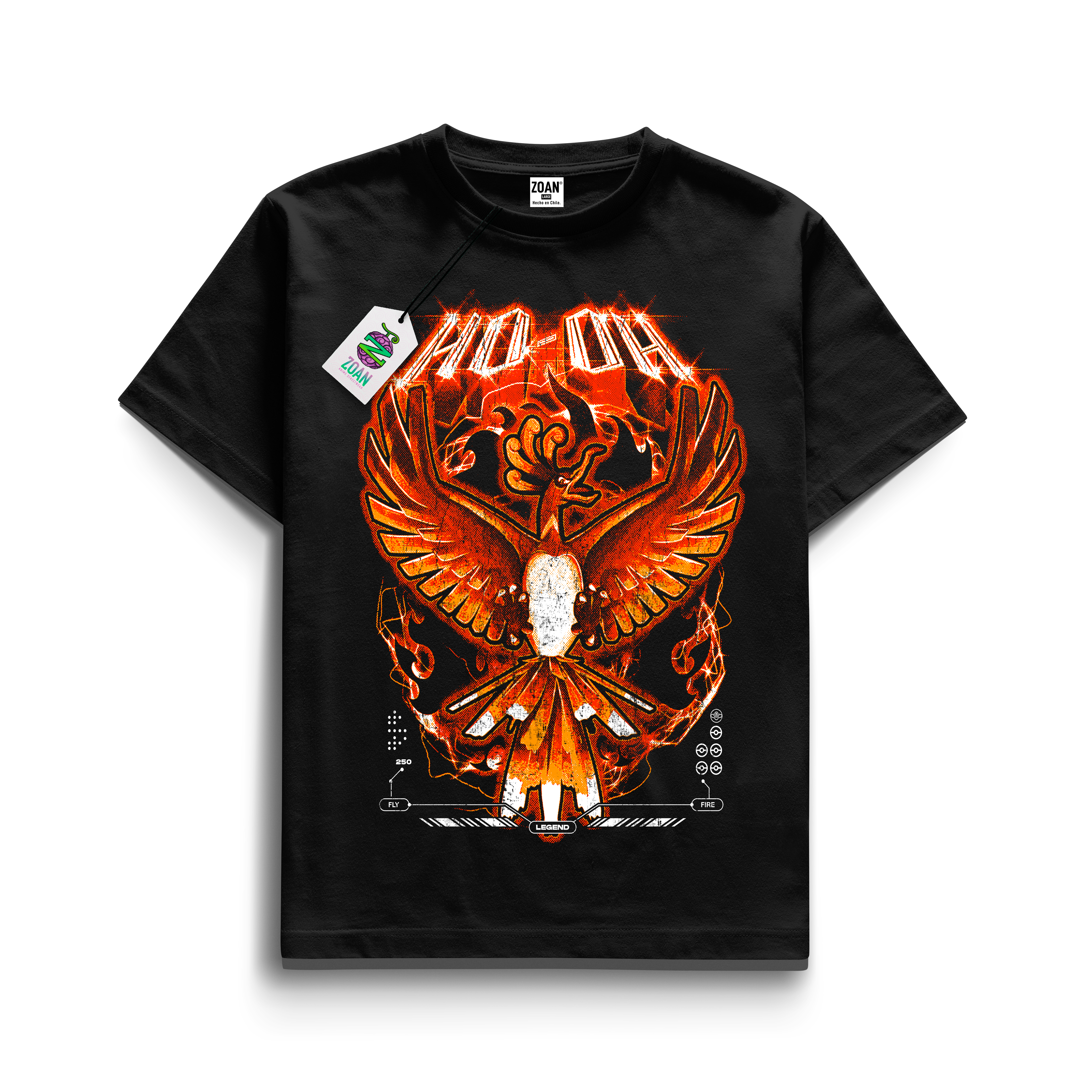 Polera Ho-Oh: Legendary Edition - Pokémon