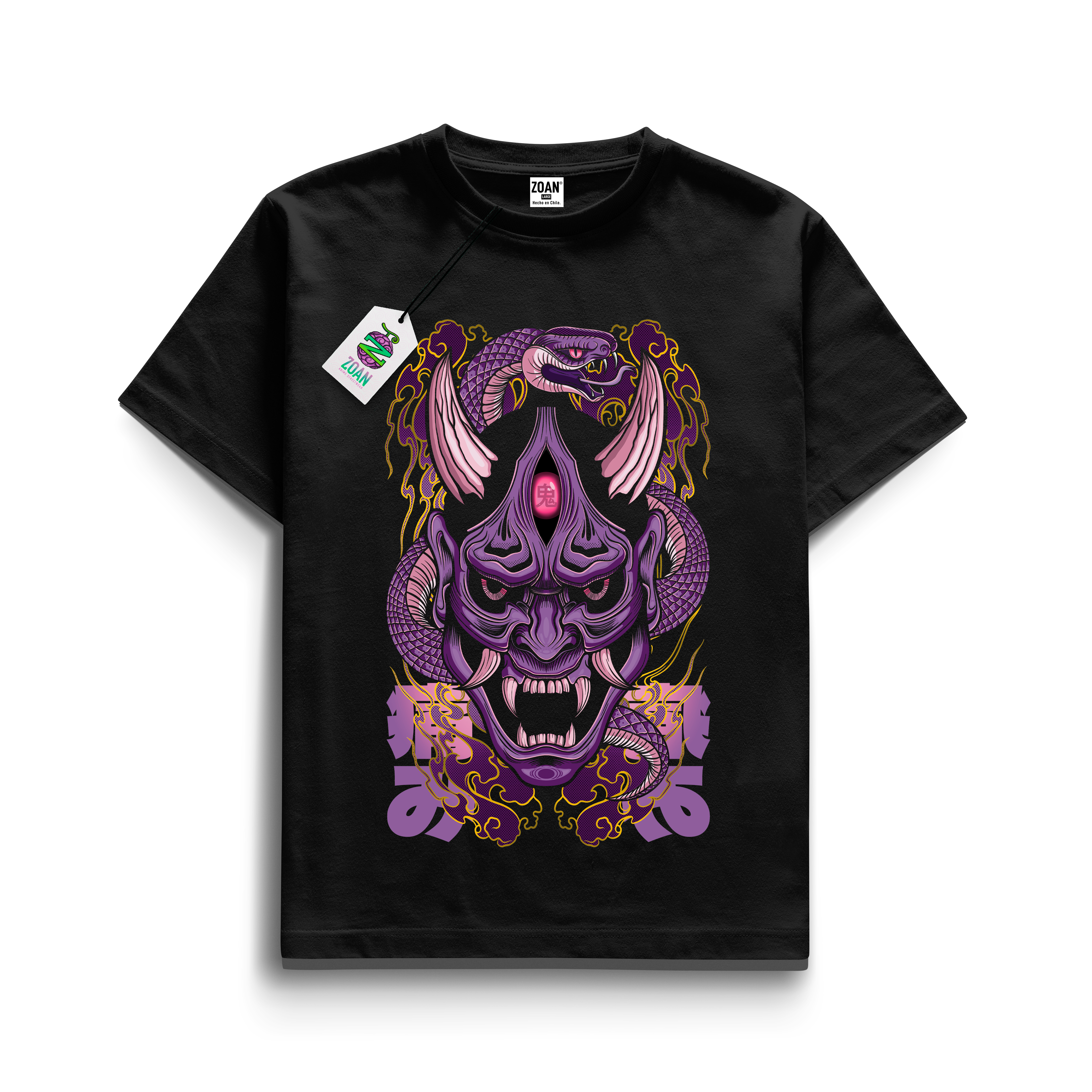 Polera Soul Oni - Mitología Japonesa