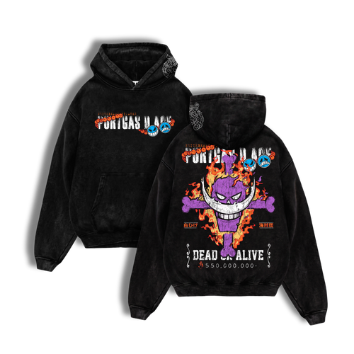 Polerón Acid Wash Ace Wanted: Blood and Blaze - Acid Wash - One Piece
